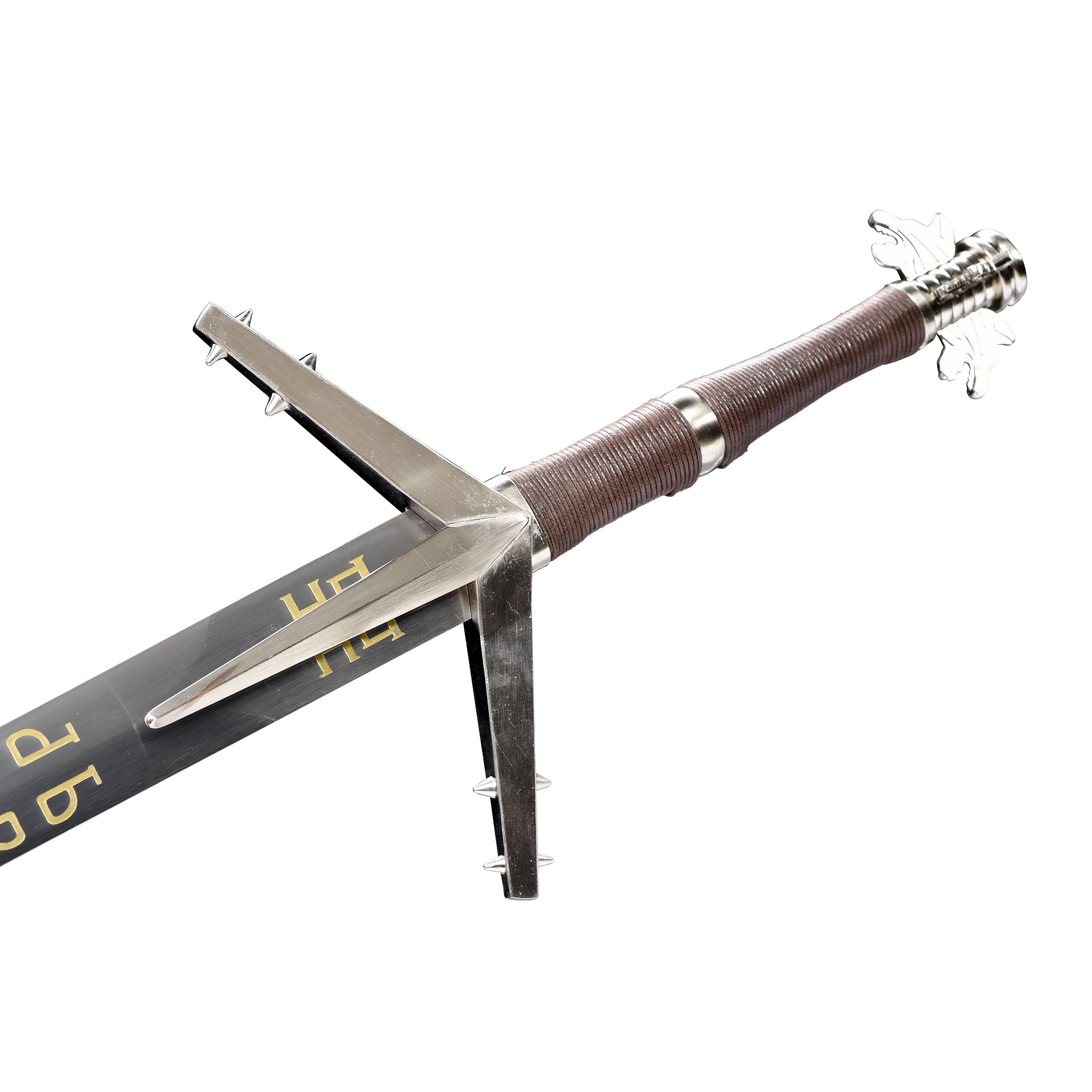 Product image Geralt of Rivia Silver Sword Replica with Scabbard for Witcher Fans