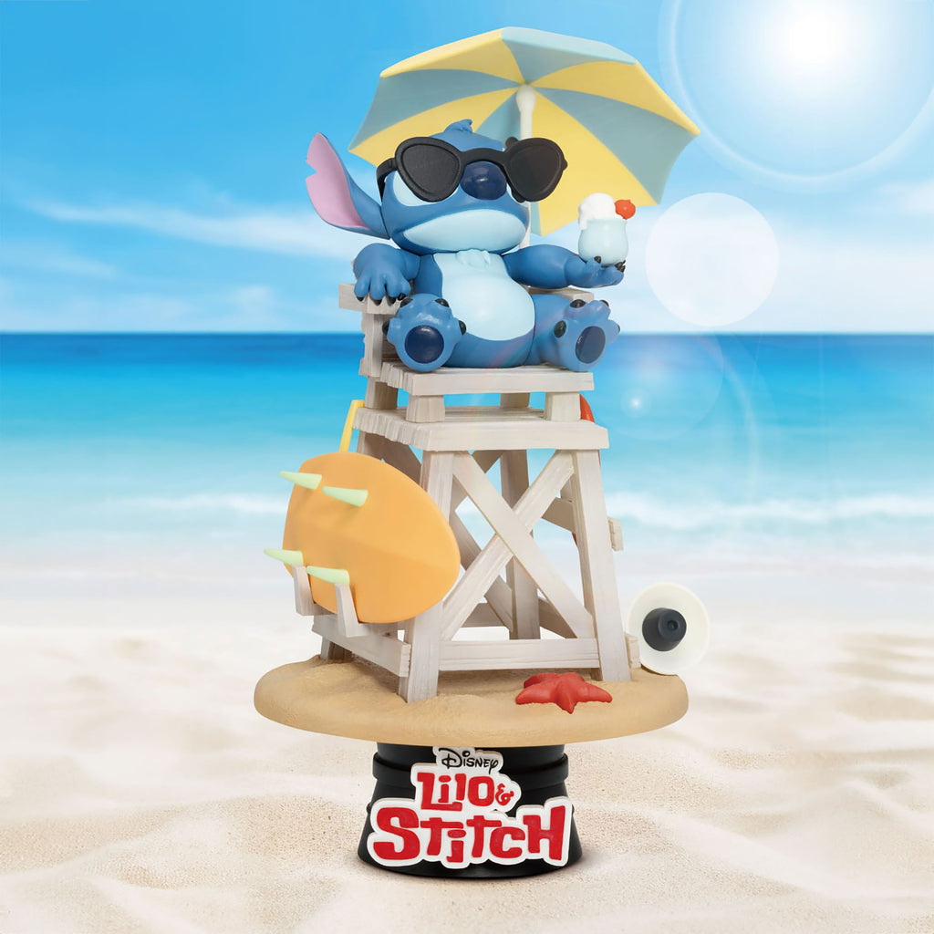 Product image Stitch Summer Vibe D-Stage Diorama Figure - Lilo & Stitch