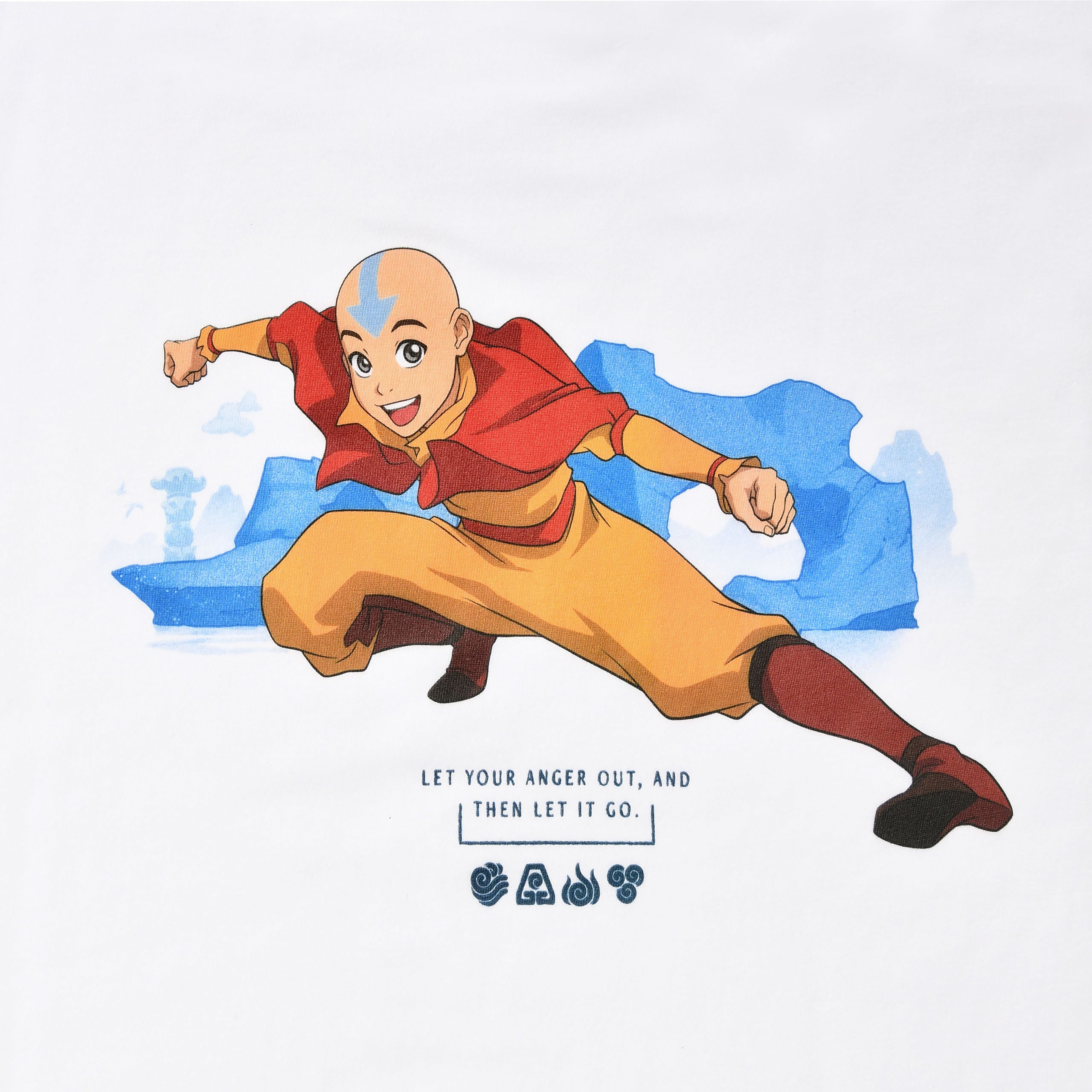 Product image Avatar The Last Airbender - Aang White T-Shirt