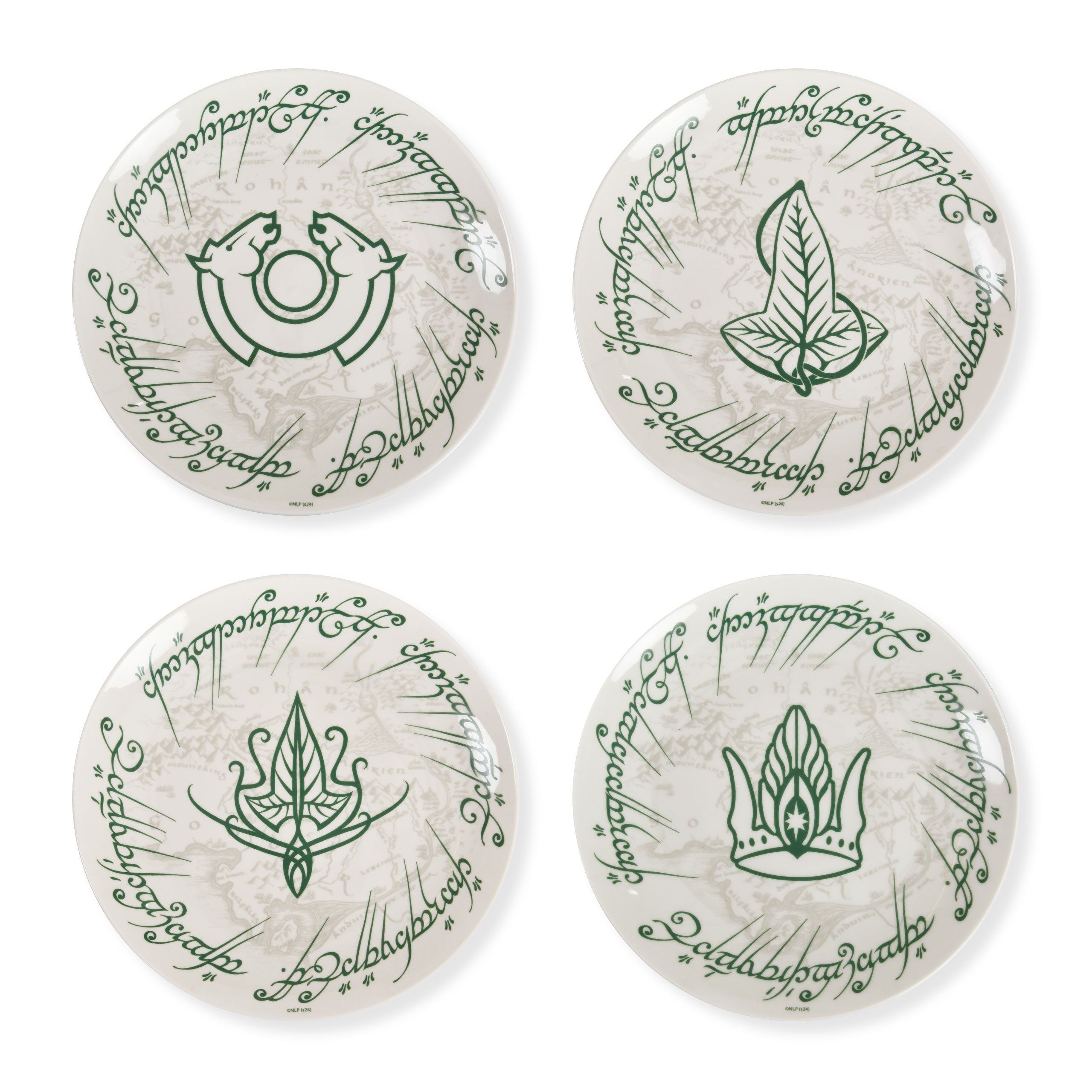 Product image The Lord of the Rings - Symbols Plate Set