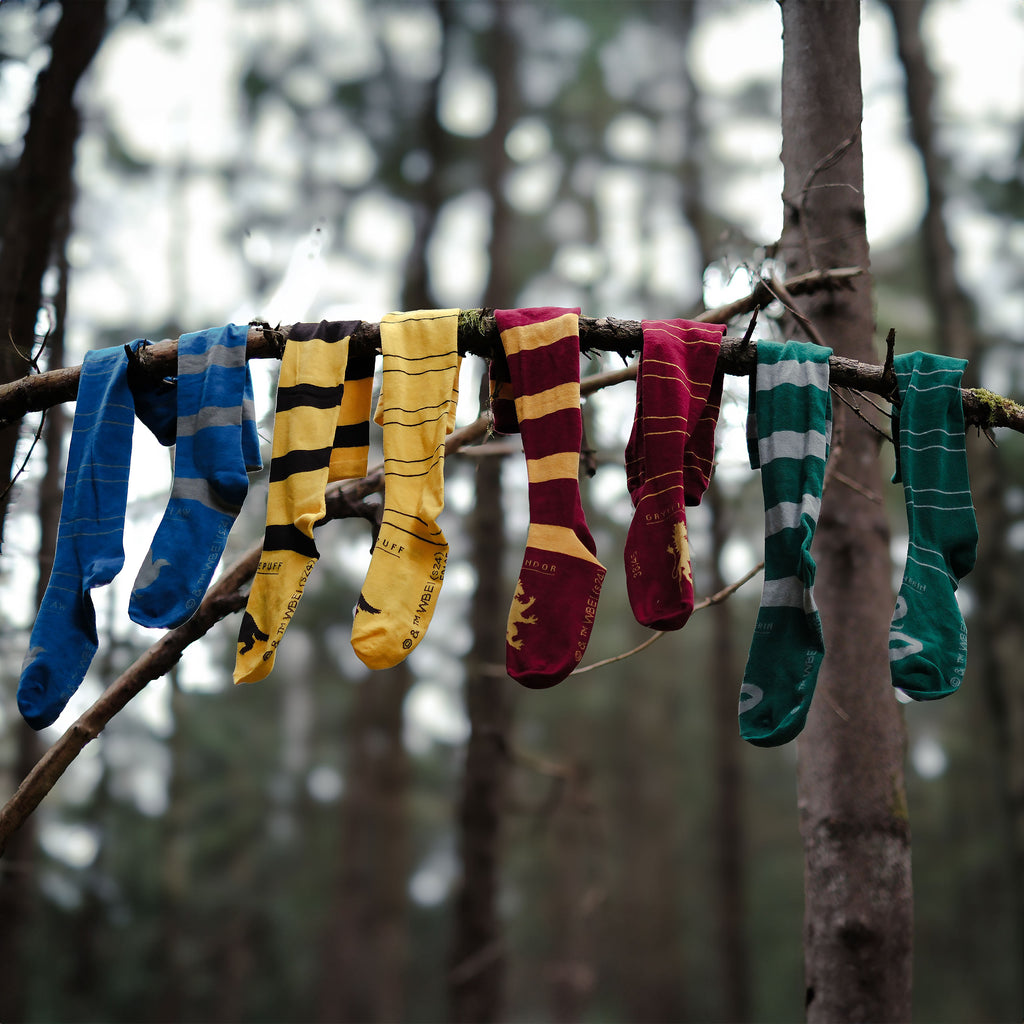 Product image Harry Potter - Hufflepuff Overknee Socks 2-Pack
