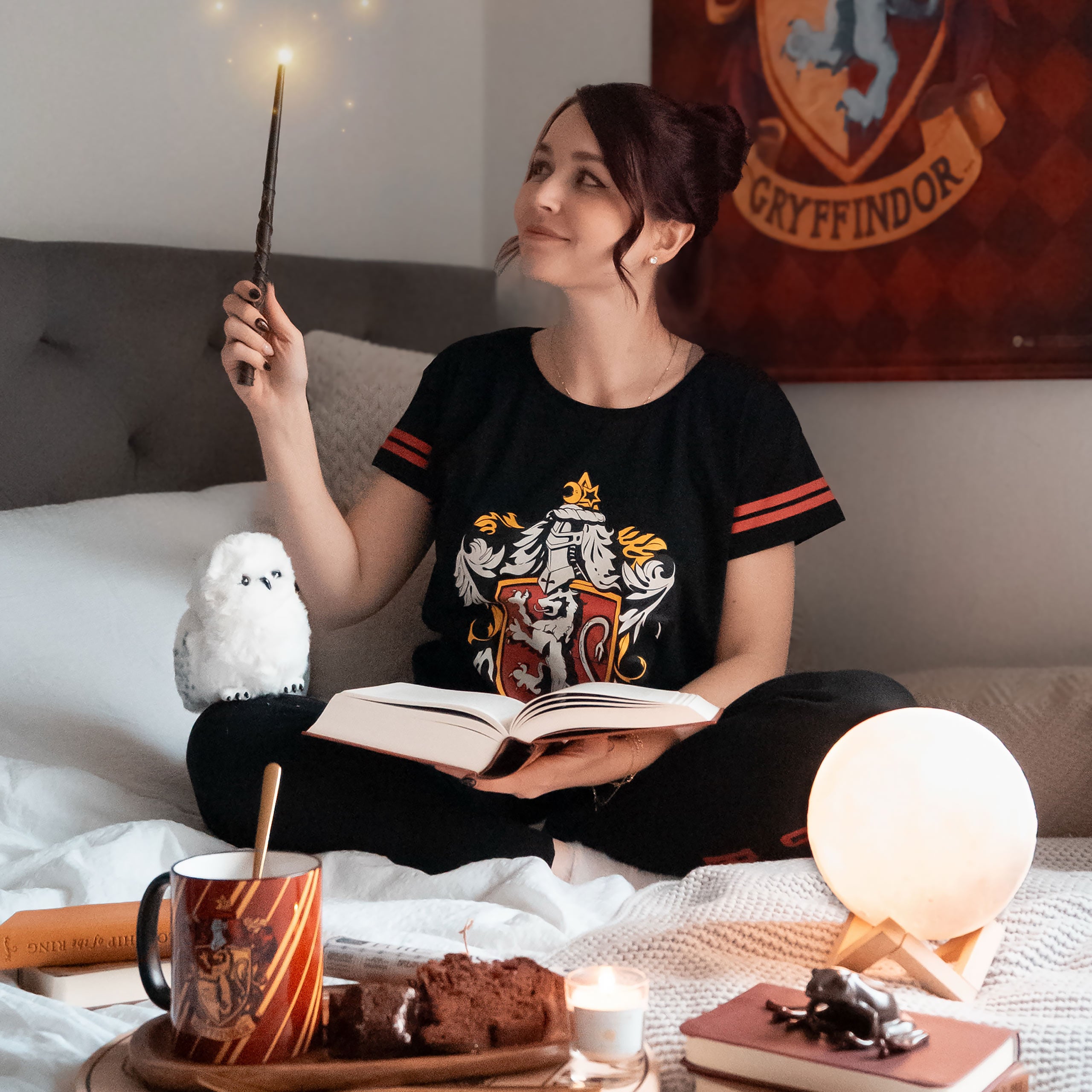 Product image Gryffindor Crest Pajamas Black - Harry Potter
