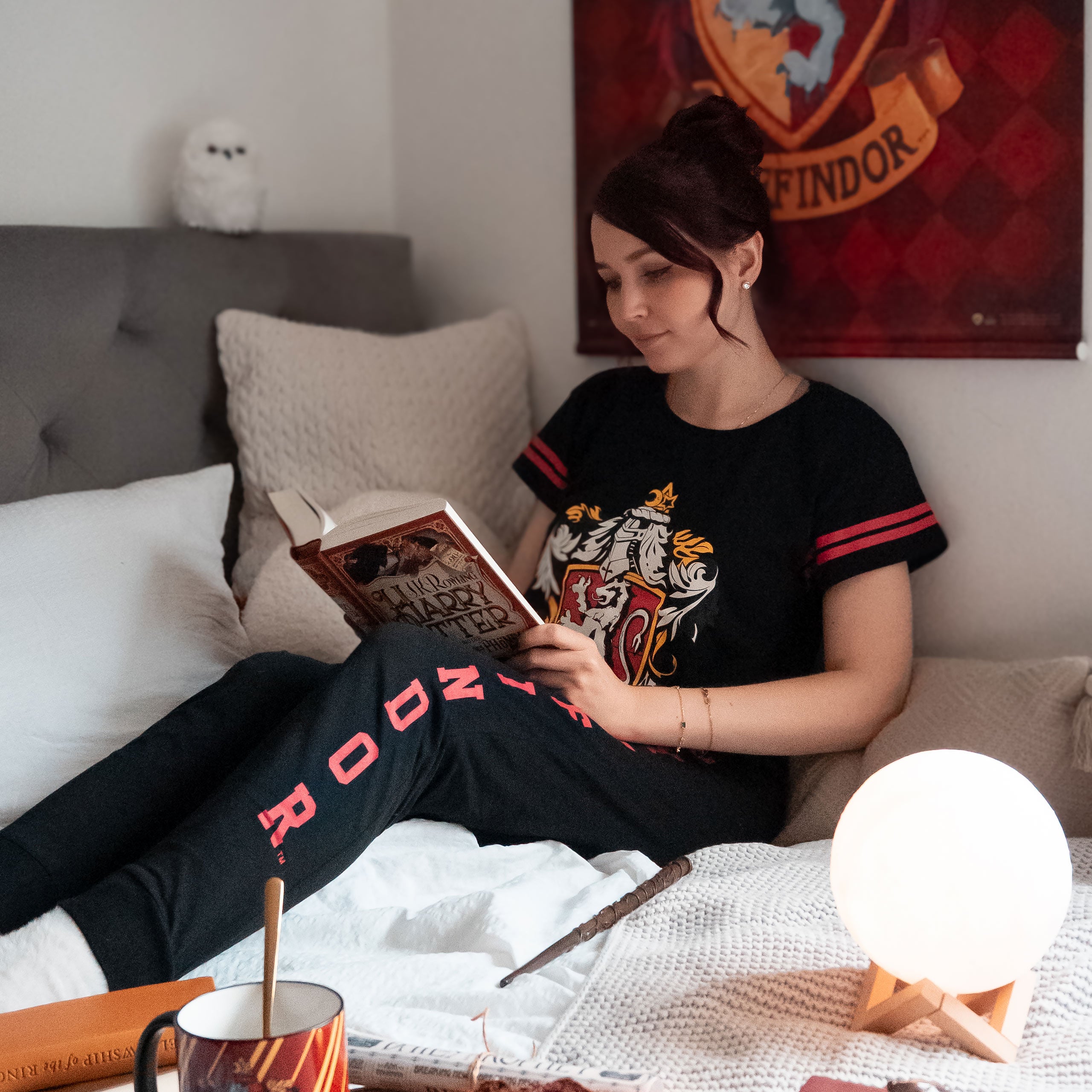 Product image Gryffindor Crest Pajamas Black - Harry Potter