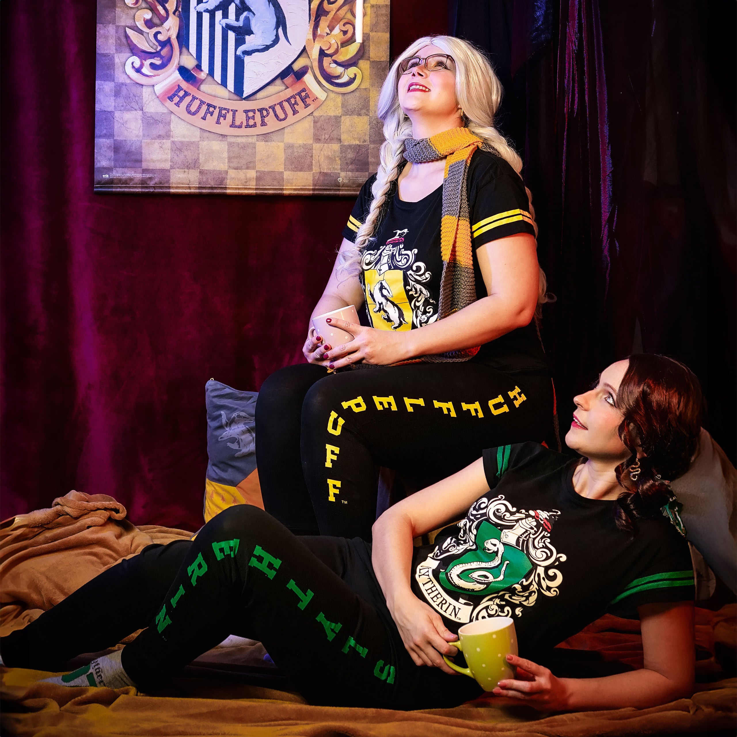 Product image Slytherin Crest Pajamas black - Harry Potter