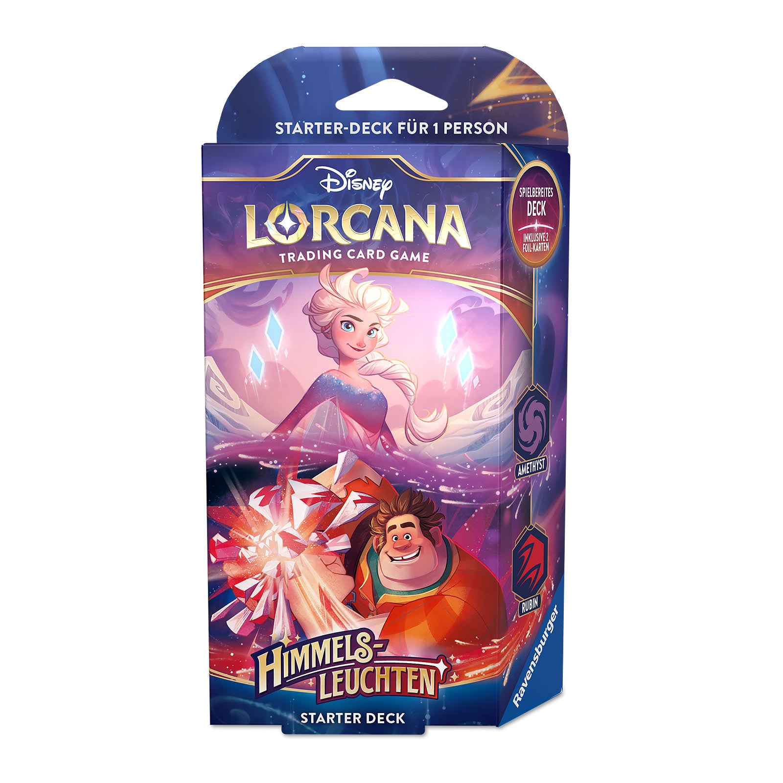 Product image Disney Lorcana Amethyst and Ruby Starter Set - Skyglow Trading Card Game