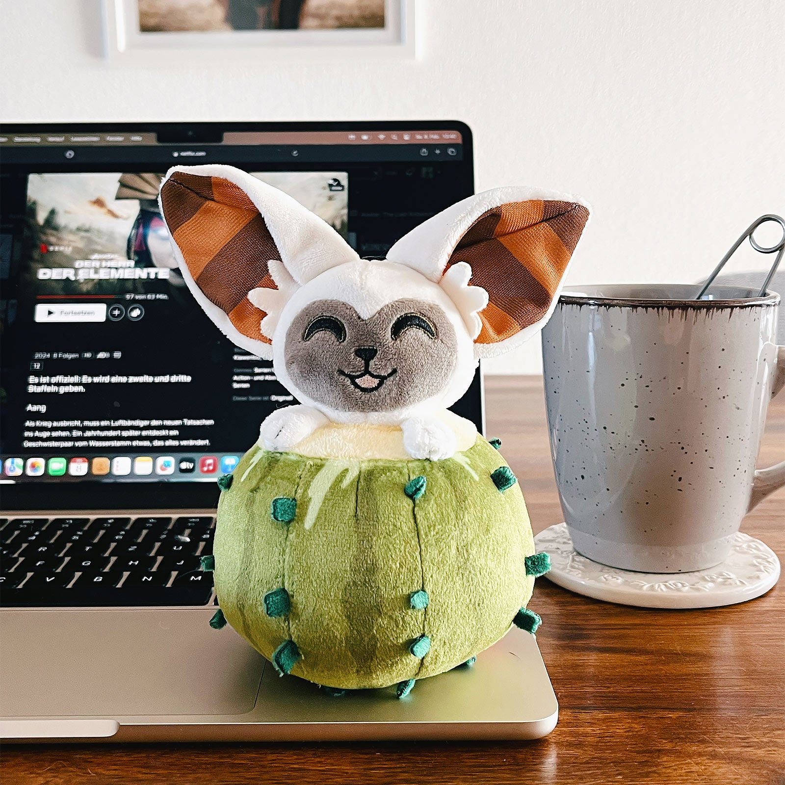 Product image Avatar: The Last Airbender - Momo Cactus Stickie Plush Figure