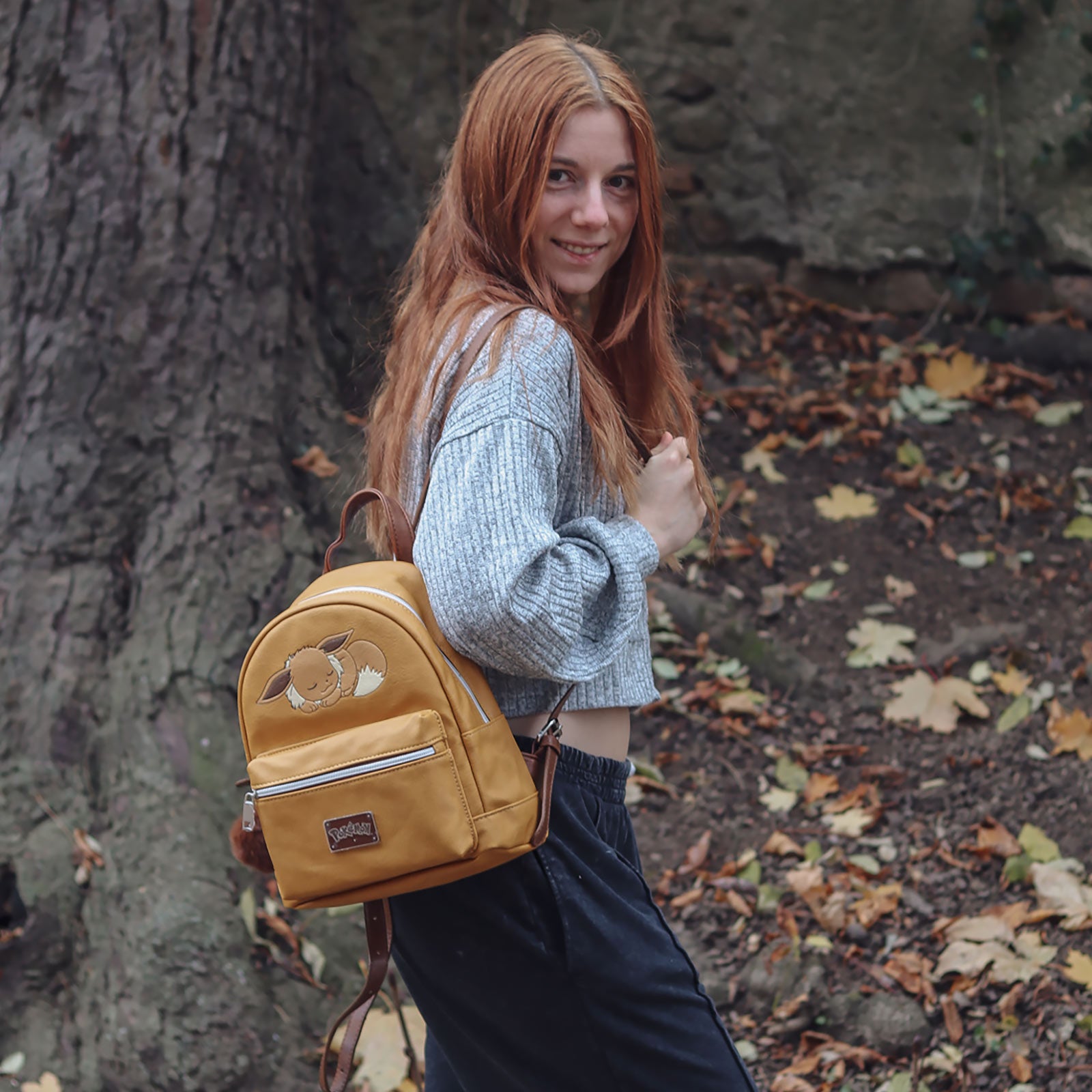 Product image Pokemon - Sleeping Eevee Mini Backpack Brown