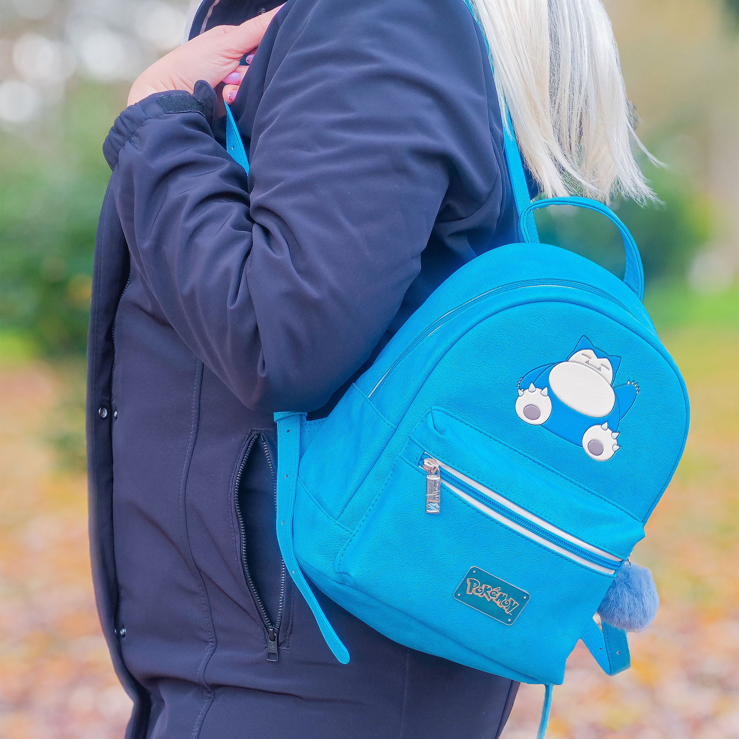 Product image Pokemon - Sleeping Snorlax Mini Backpack Blue