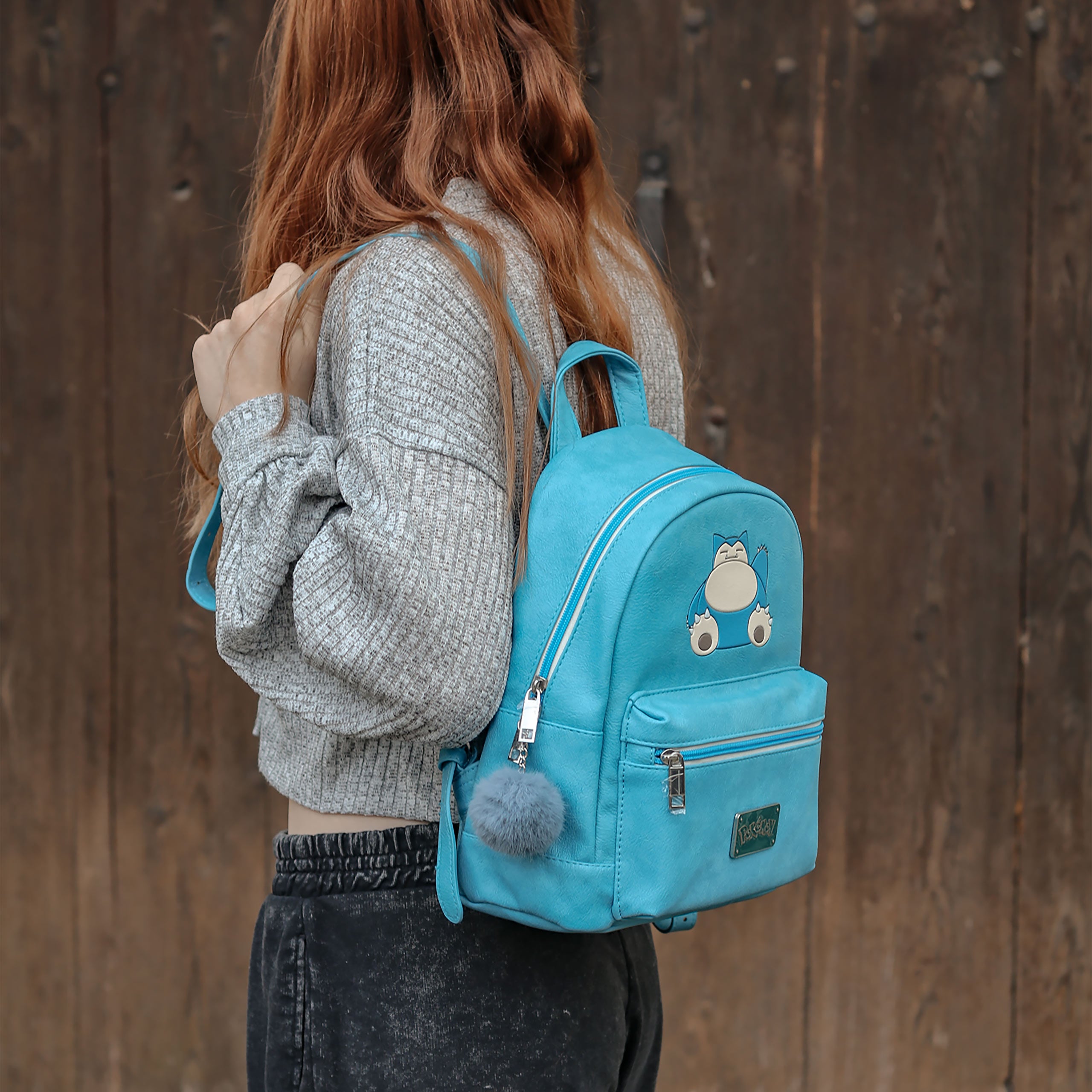 Product image Pokemon - Sleeping Snorlax Mini Backpack Blue