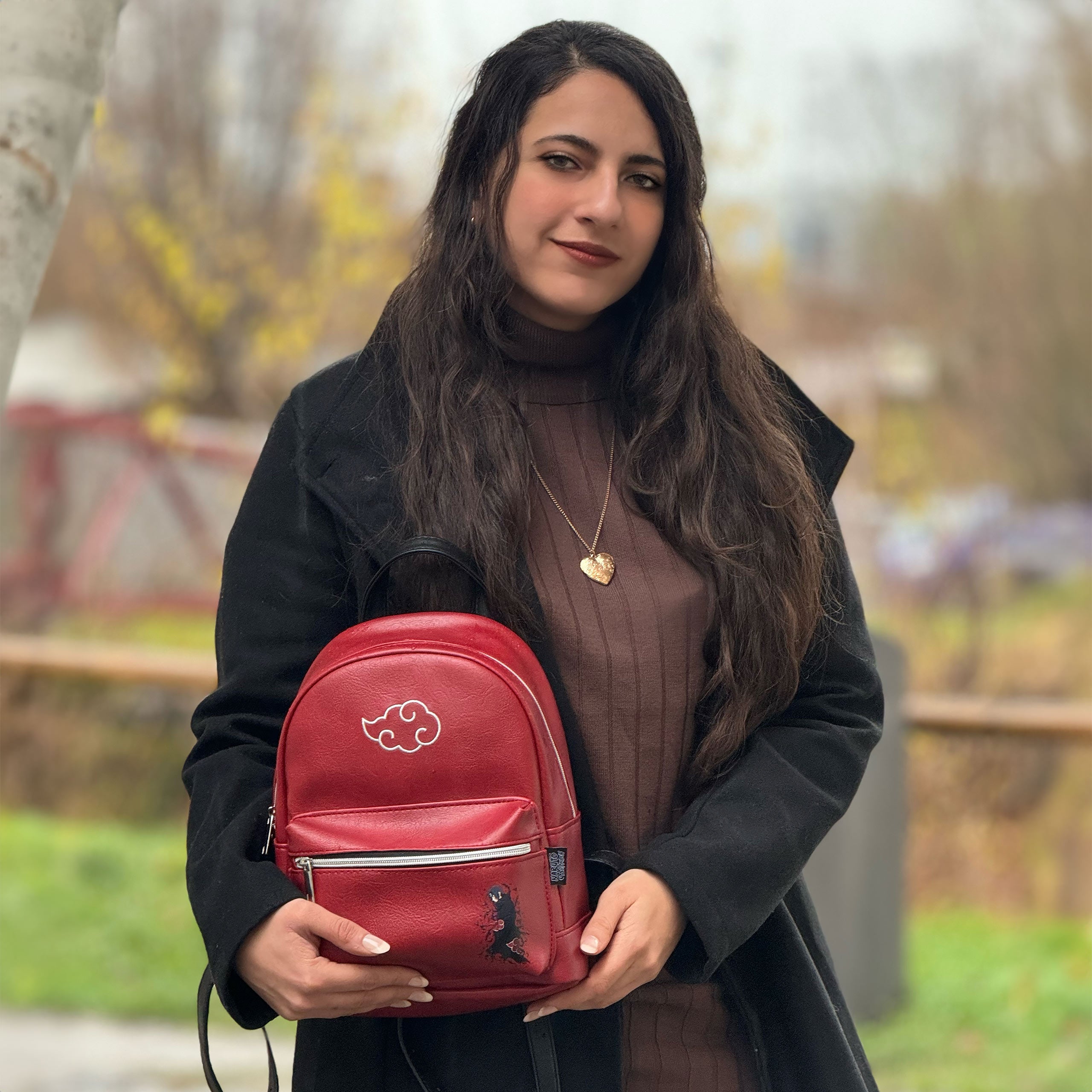 Product image Naruto - Akatsuki Mini Backpack Red