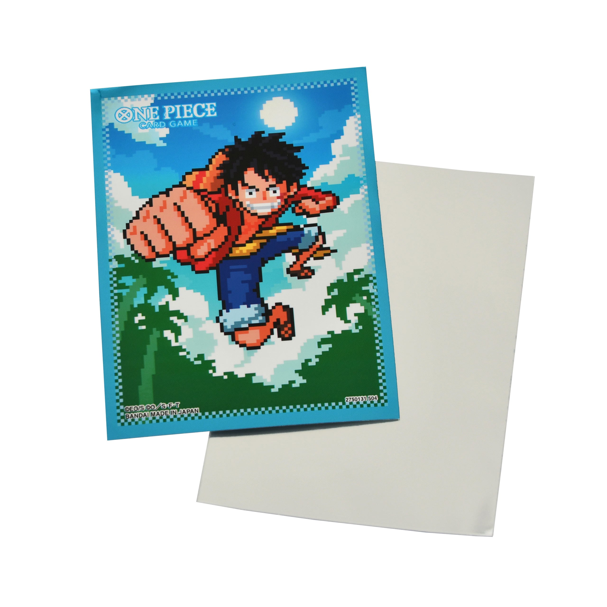 Product image One Piece Card Game - Luffy Pixelart Official Sleeve 8 Card Sleeves