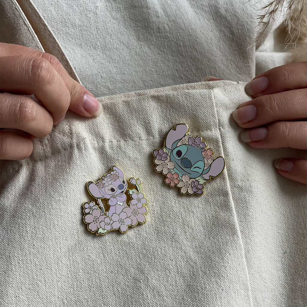 Product image Lilo & Stitch - Angel and Stitch Cherry Blossom Mystery Pin