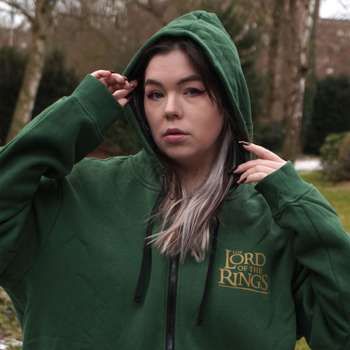 Product image The Lord of the Rings - Middle-earth Green Zip Hoodie