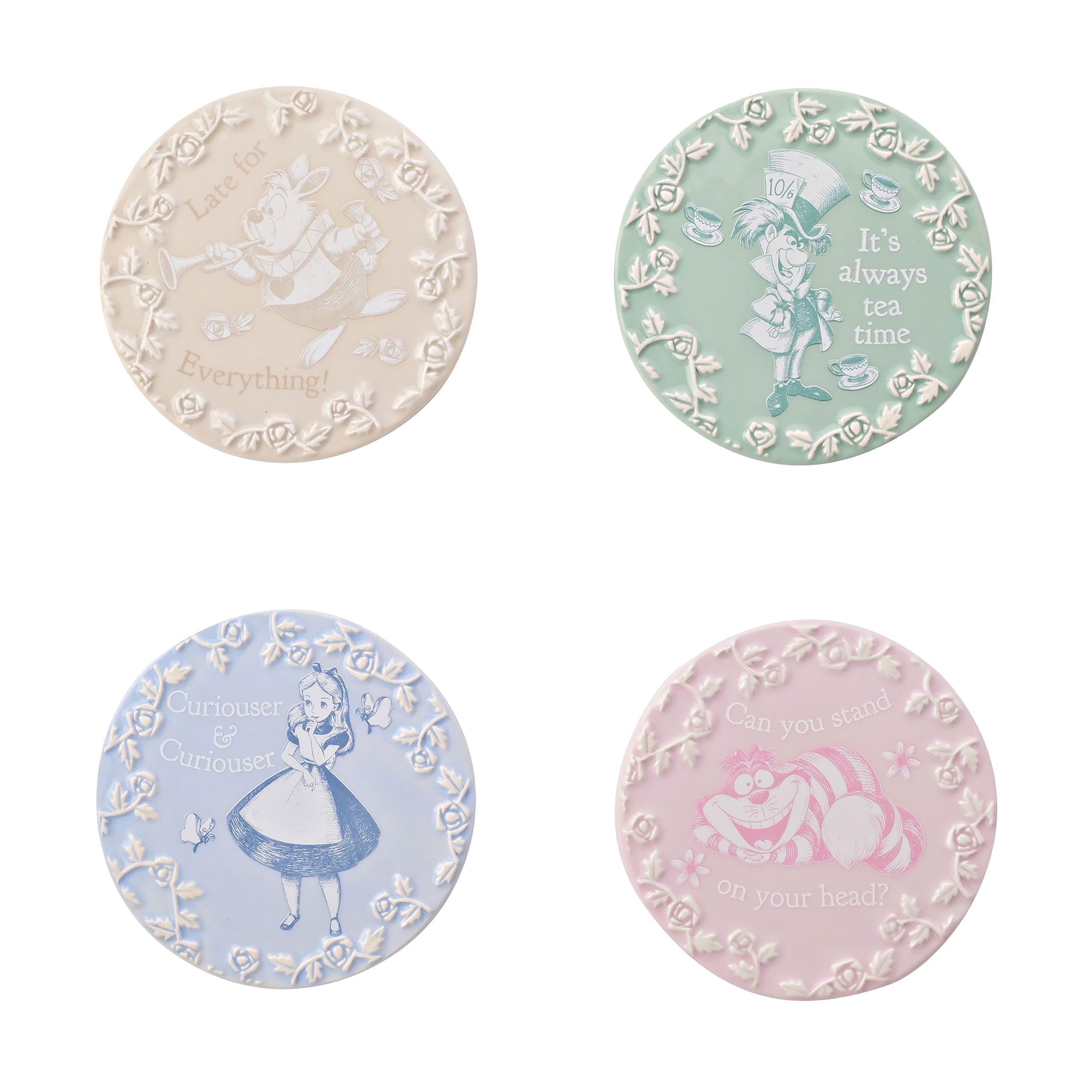 Product image Alice in Wonderland - Characters Coaster 4-piece set