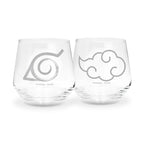 Product image Naruto Shippuden - Konoha & Akatsuki Glasses 2-piece Set