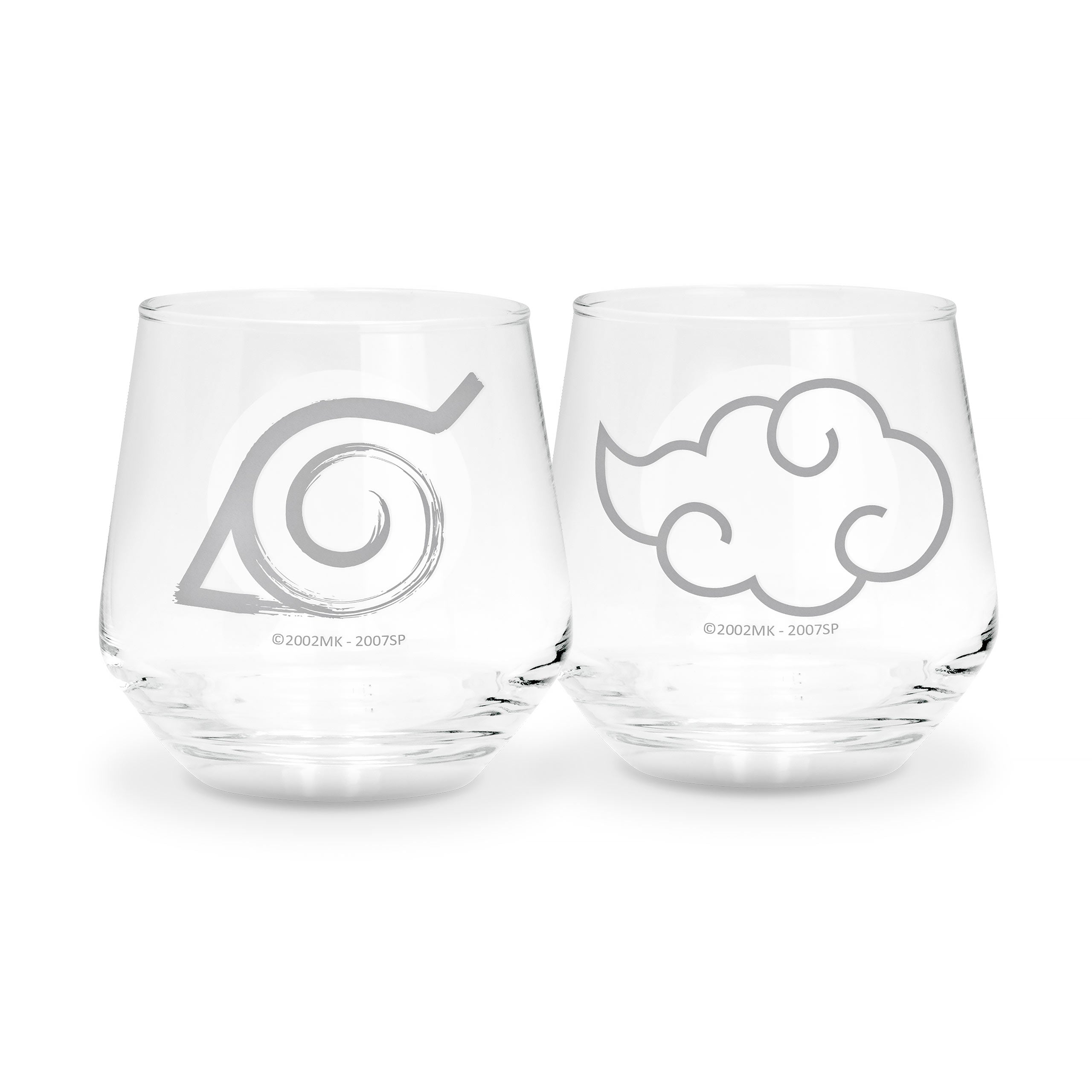 Product image Naruto Shippuden - Konoha & Akatsuki Glasses 2-piece Set