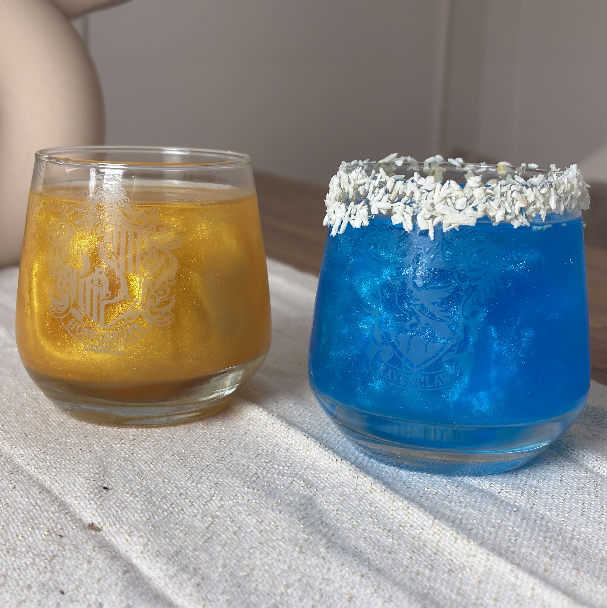 Product image Harry Potter - Ravenclaw & Hufflepuff Glasses 2-piece Set