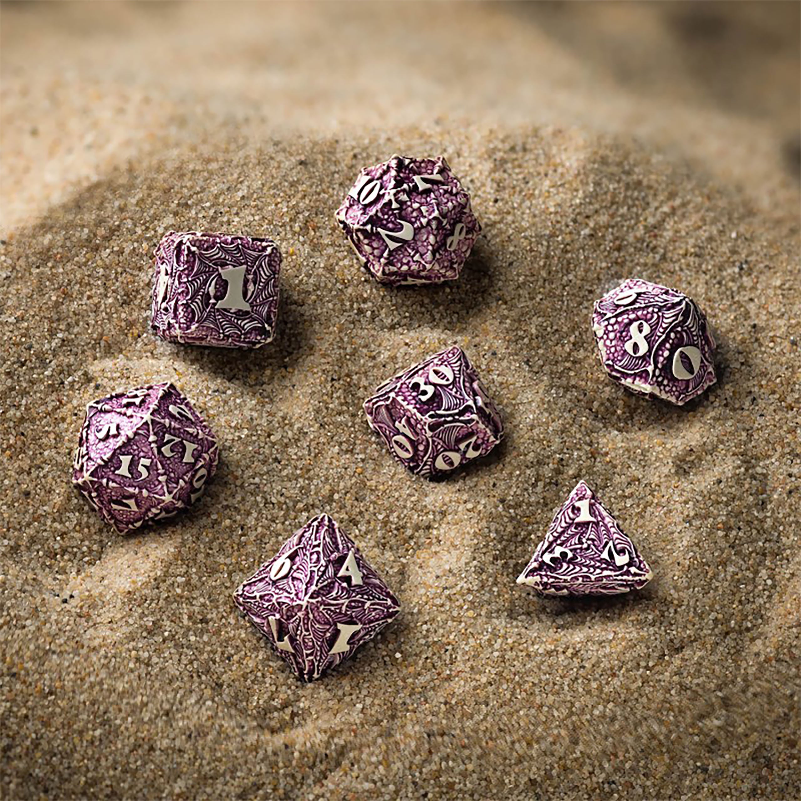 Product image Dracopolis - The Yucatan Featherwing Dice Set 7pcs