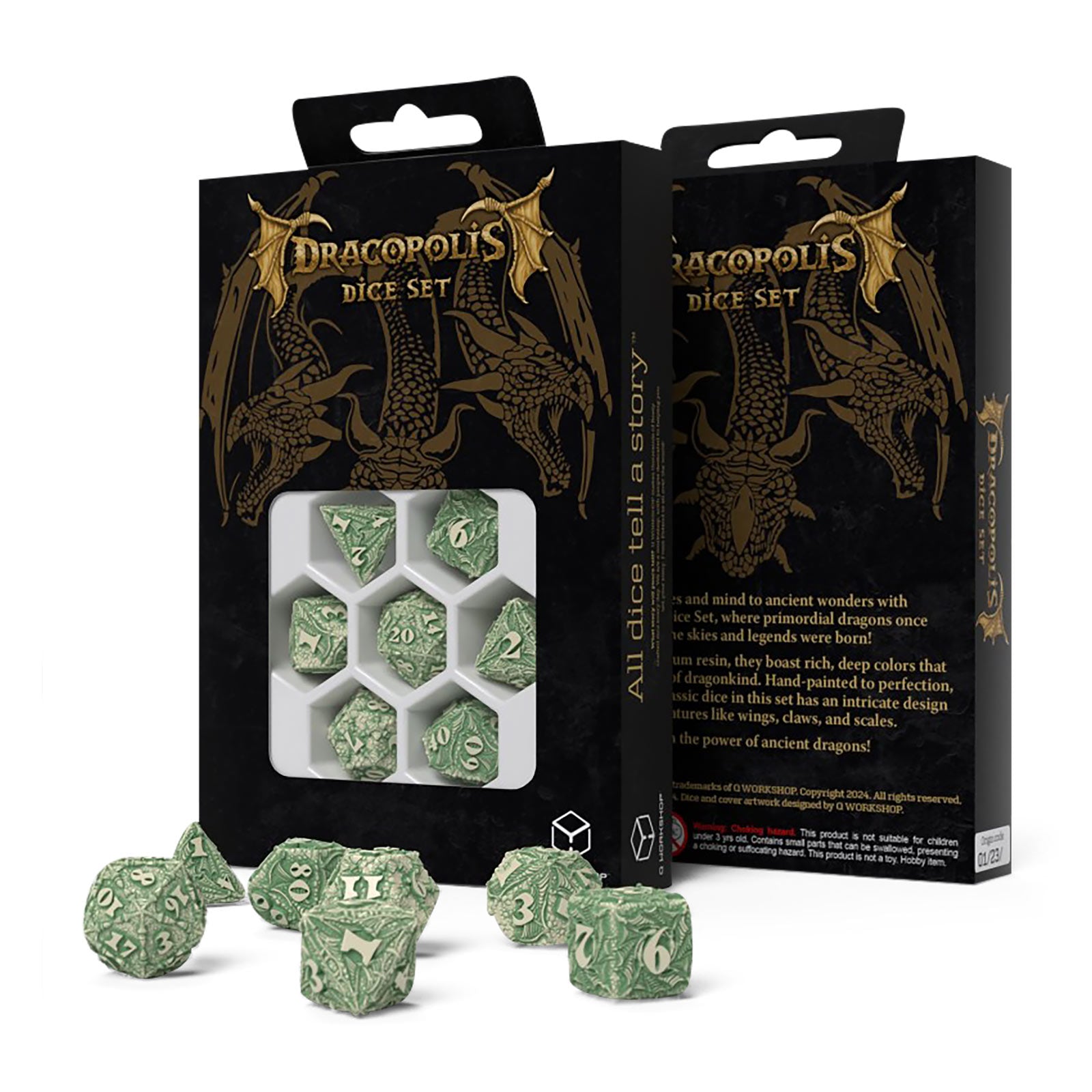 Product image Dracopolis - The Andean Longneck Dice Set 7pcs