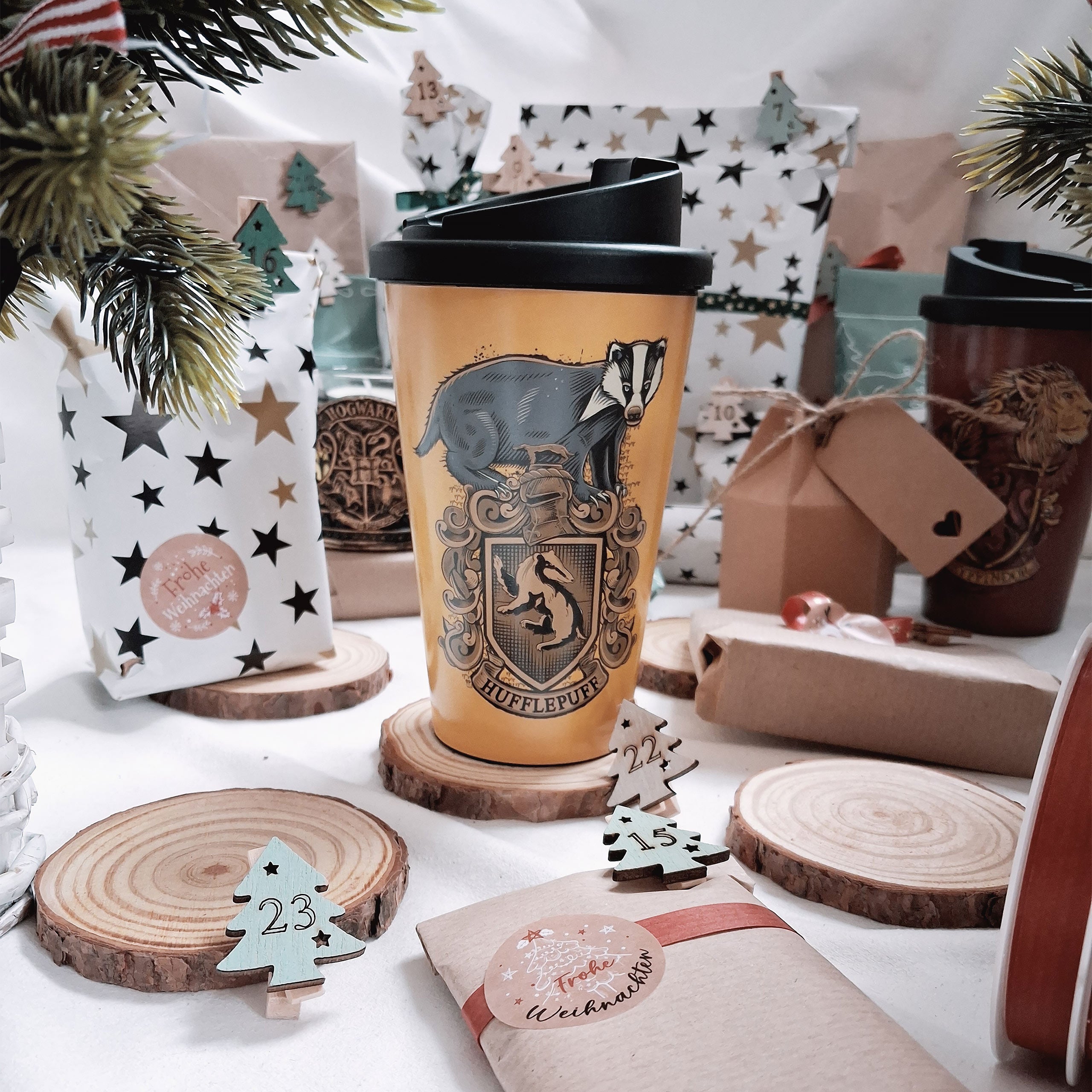 Product image Harry Potter - Hufflepuff Thermal Mug