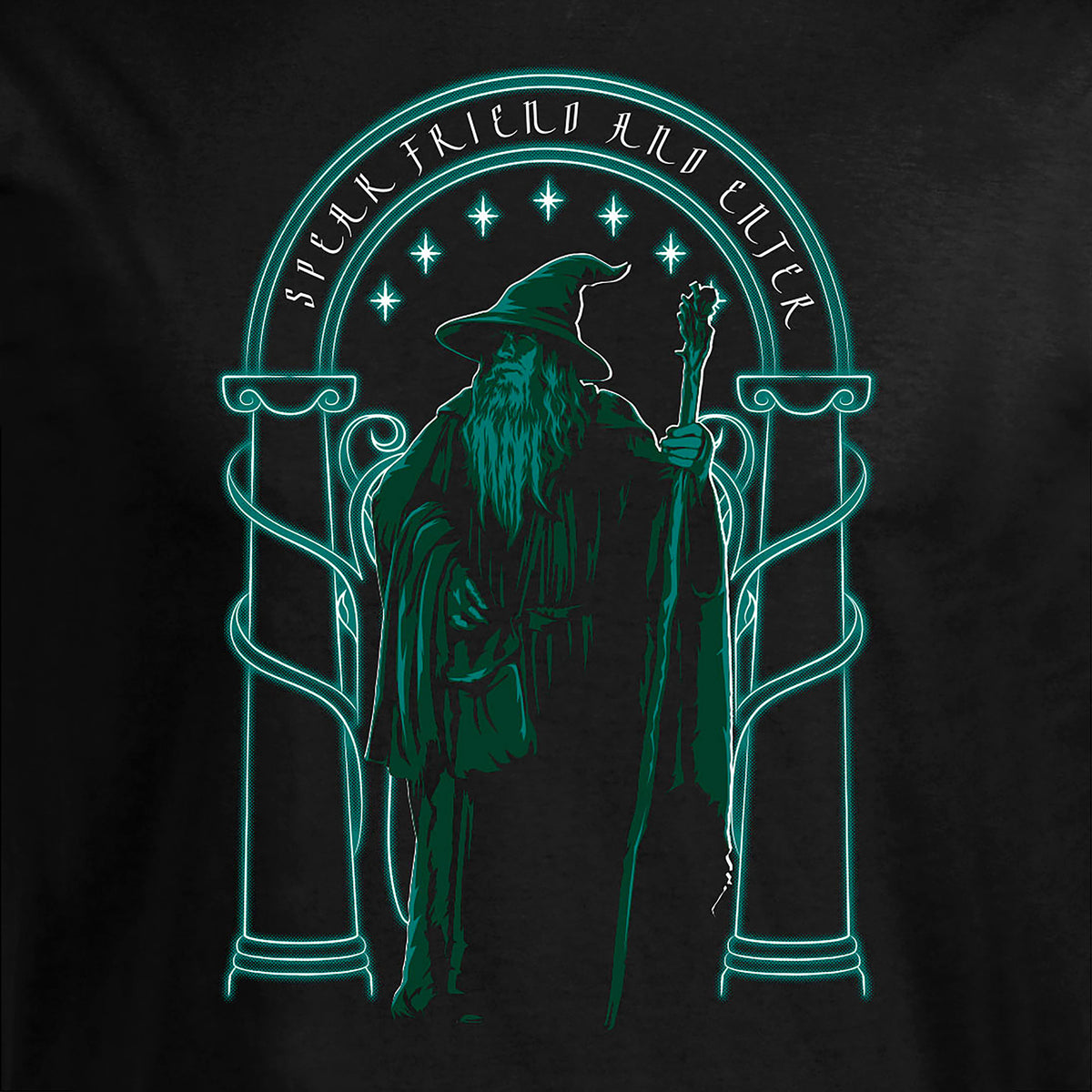 Product image Gandalf Doors of Durin T-Shirt - The Lord of the Rings