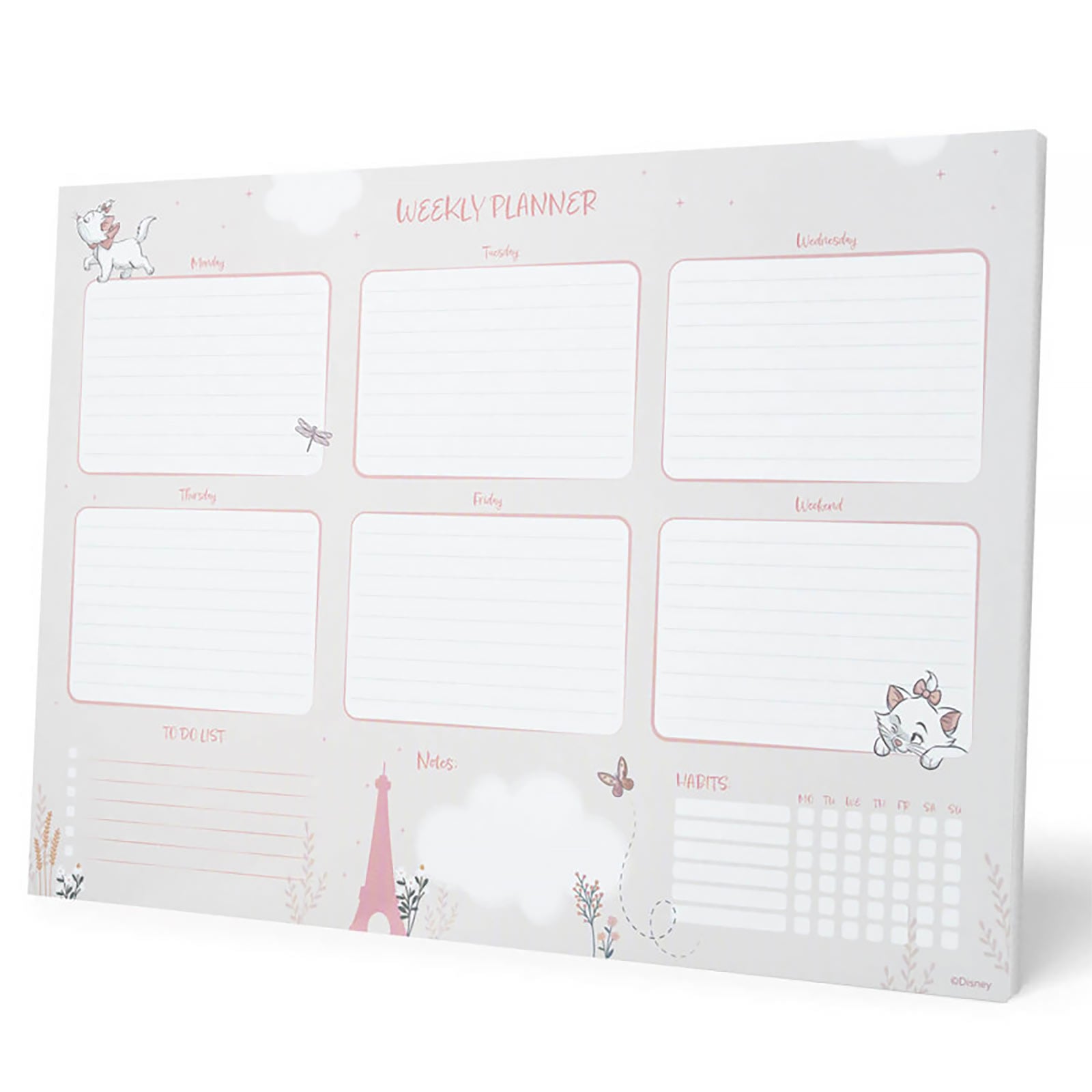 Product image Aristocats - Bonjour Marie Weekly Planner