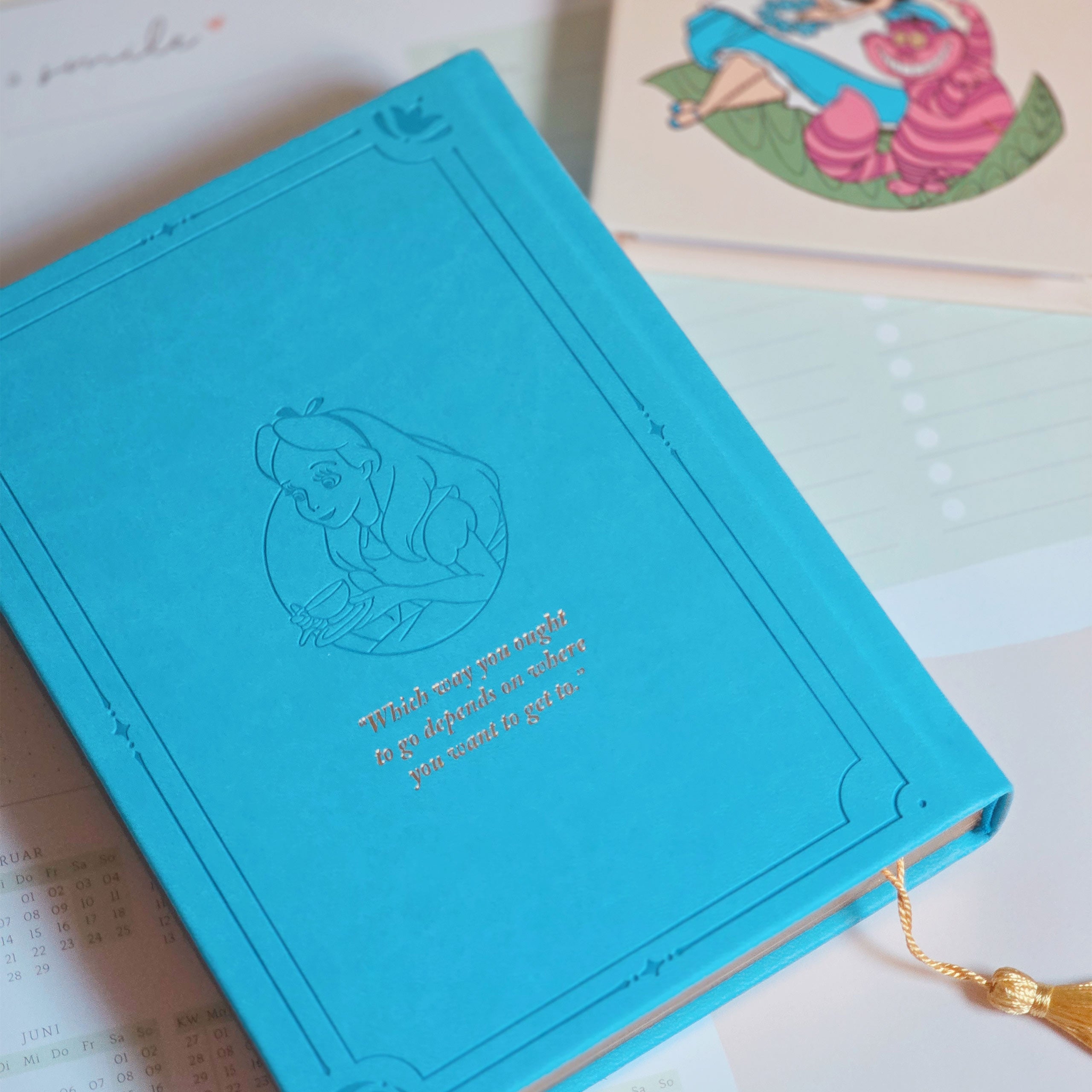 Product image Alice in Wonderland - Tea Time Premium Notebook with Ballpoint Pen