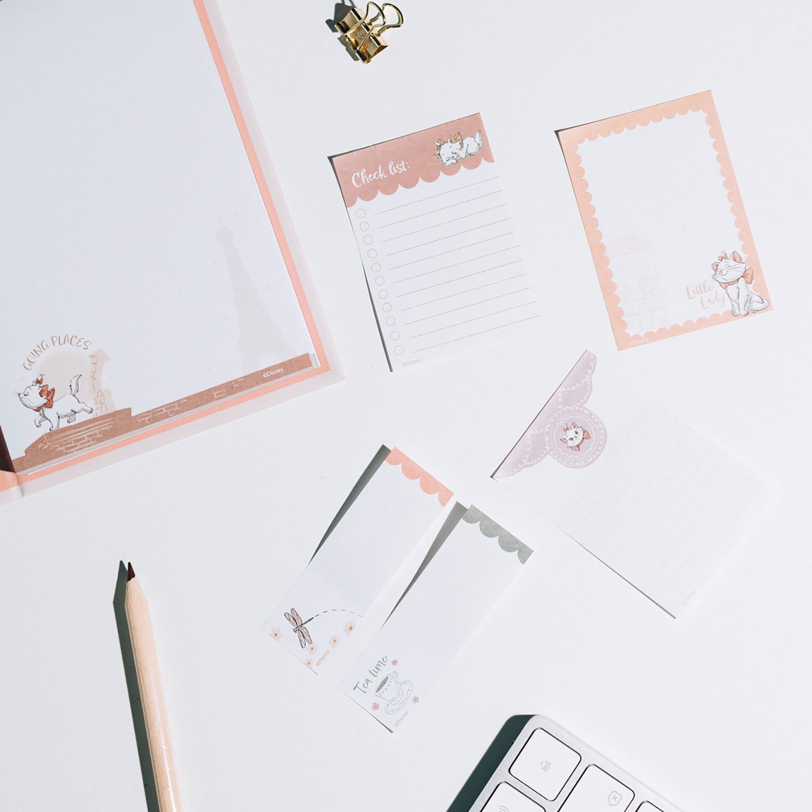 Product image Aristocats - Bonjour Marie Sticky Notes Book