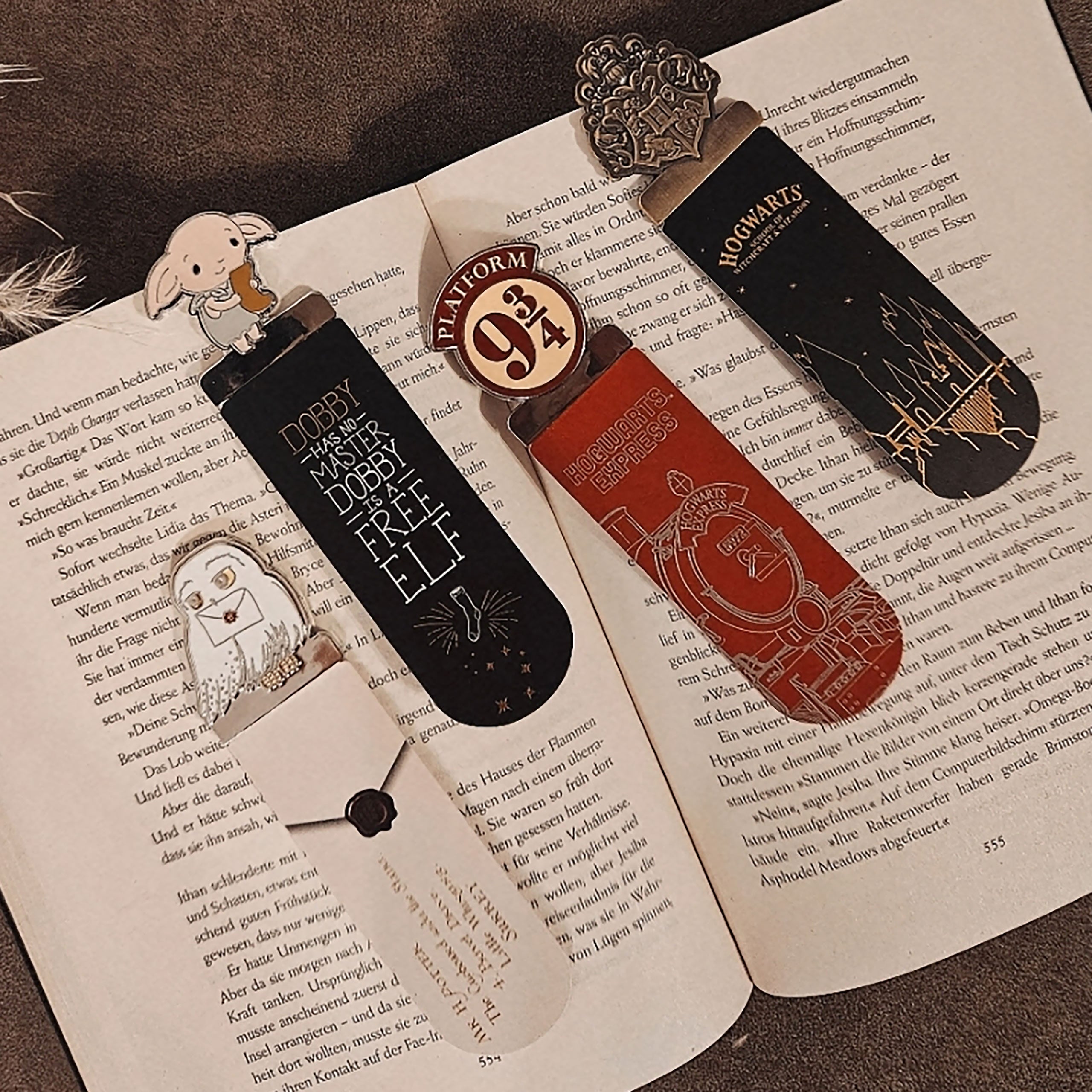 Product image Harry Potter - Bookmark Set of 4
