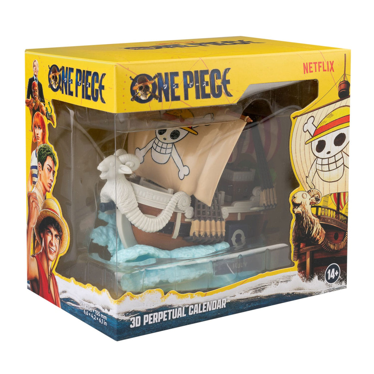 Product image One Piece - Going Merry 3D Perpetual Calendar