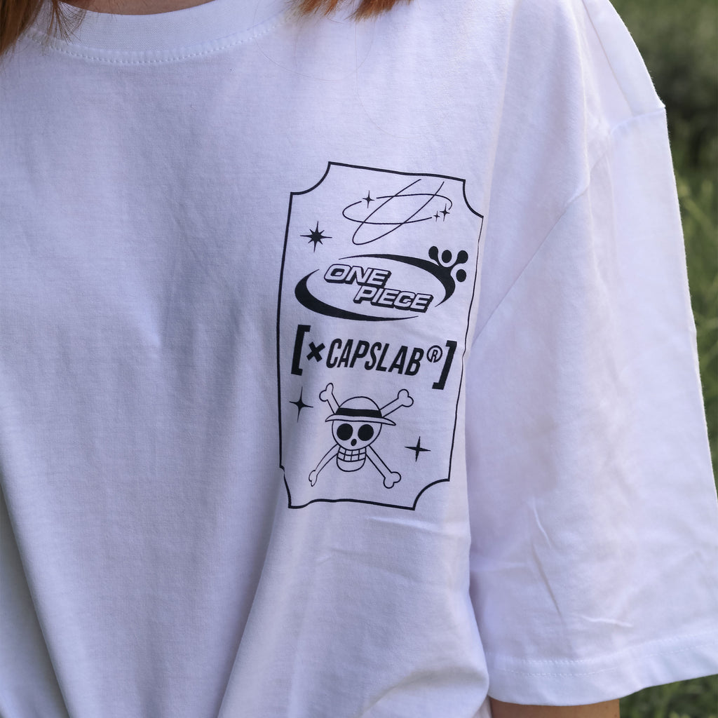 Product image One Piece - Luffy Capslab Oversize T-Shirt white