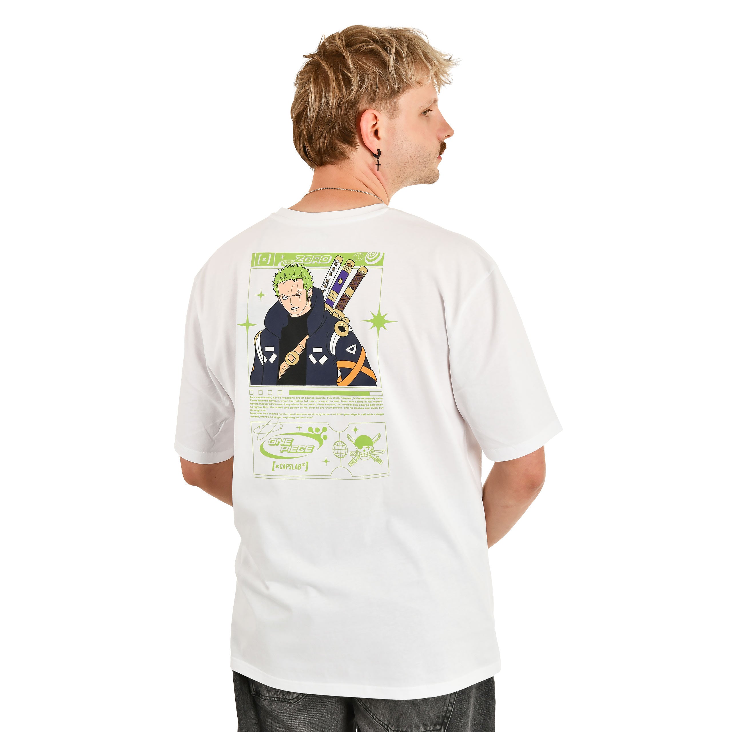Product image One Piece - Zoro Capslab Oversize T-Shirt White