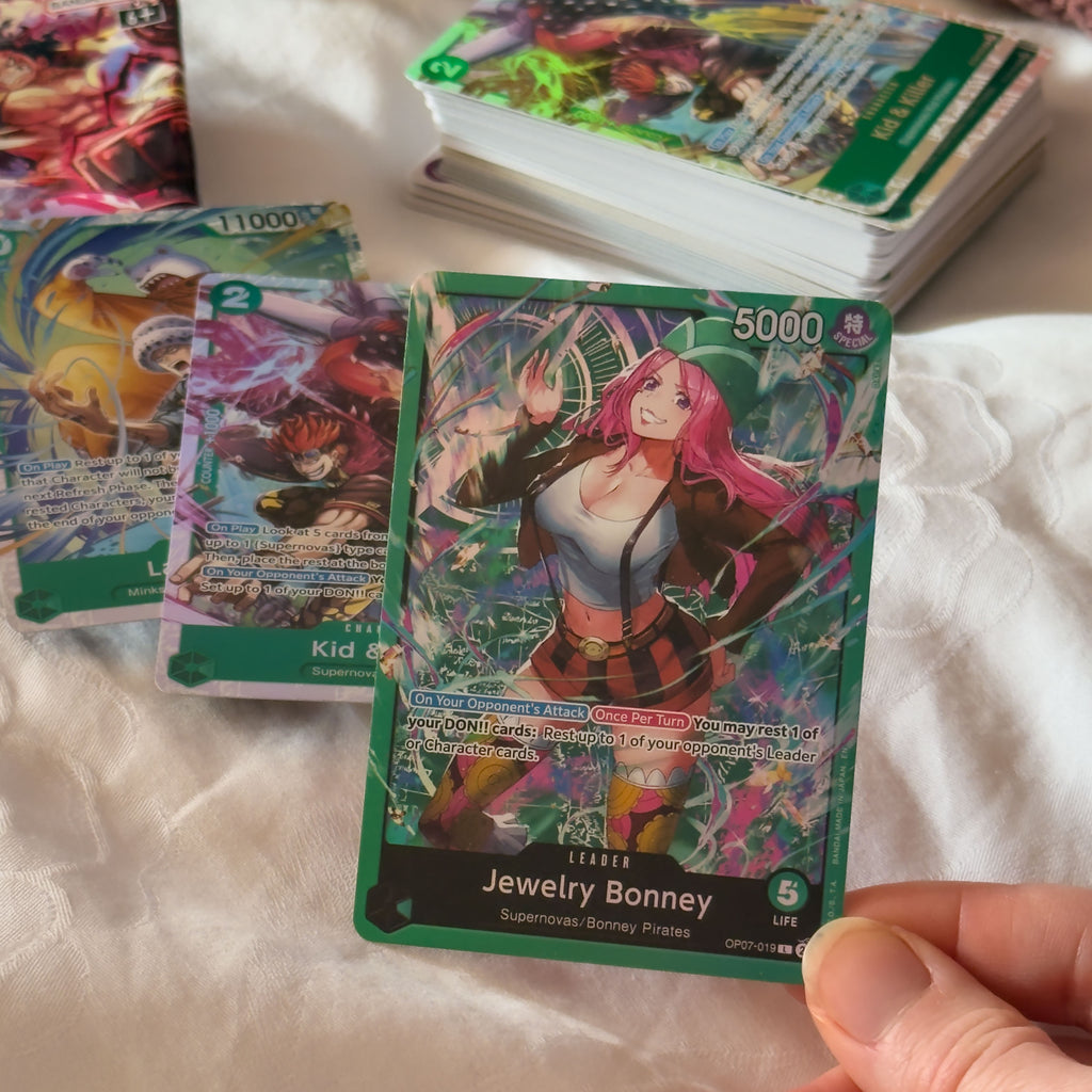 Product image One Piece Card Game - Green Jewelry Bonney Starter Deck English Version