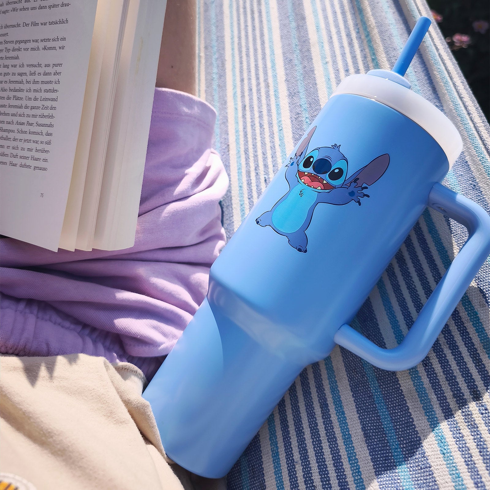 Product image Stitch To Go Cup with Straw - Lilo & Stitch