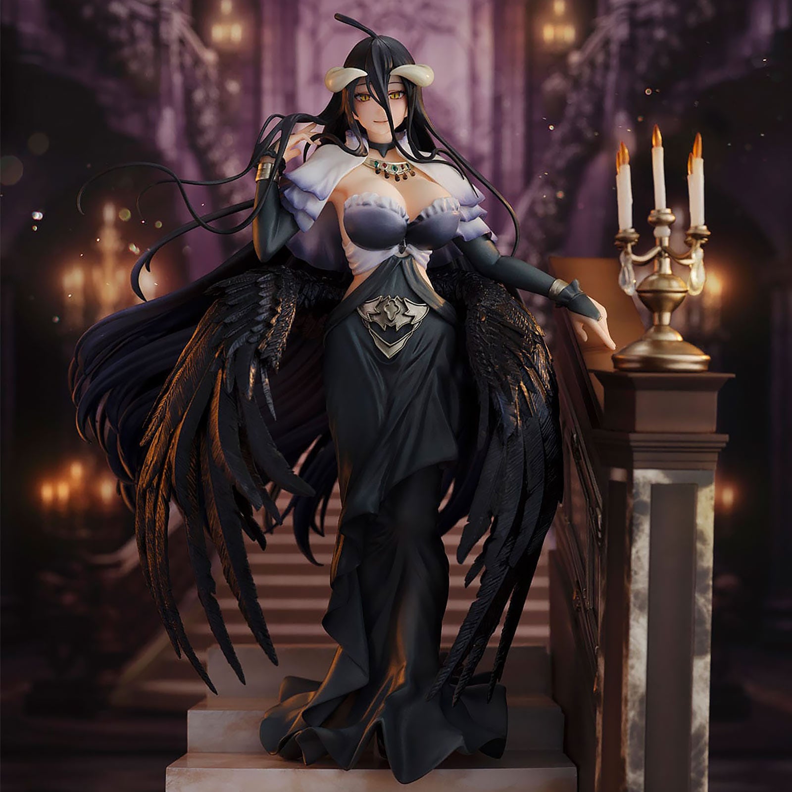 Product image Overlord - Albedo 1:7 Figure Jet Black Dress Version