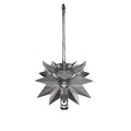 Product image Witcher - Wolf Medallion Christmas Tree Ornament