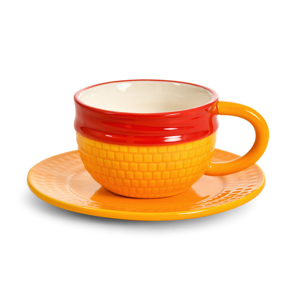 Product image Luffy Straw Hat Mug with Saucer - One Piece