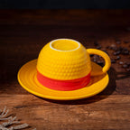 Product image Luffy Straw Hat Mug with Saucer - One Piece