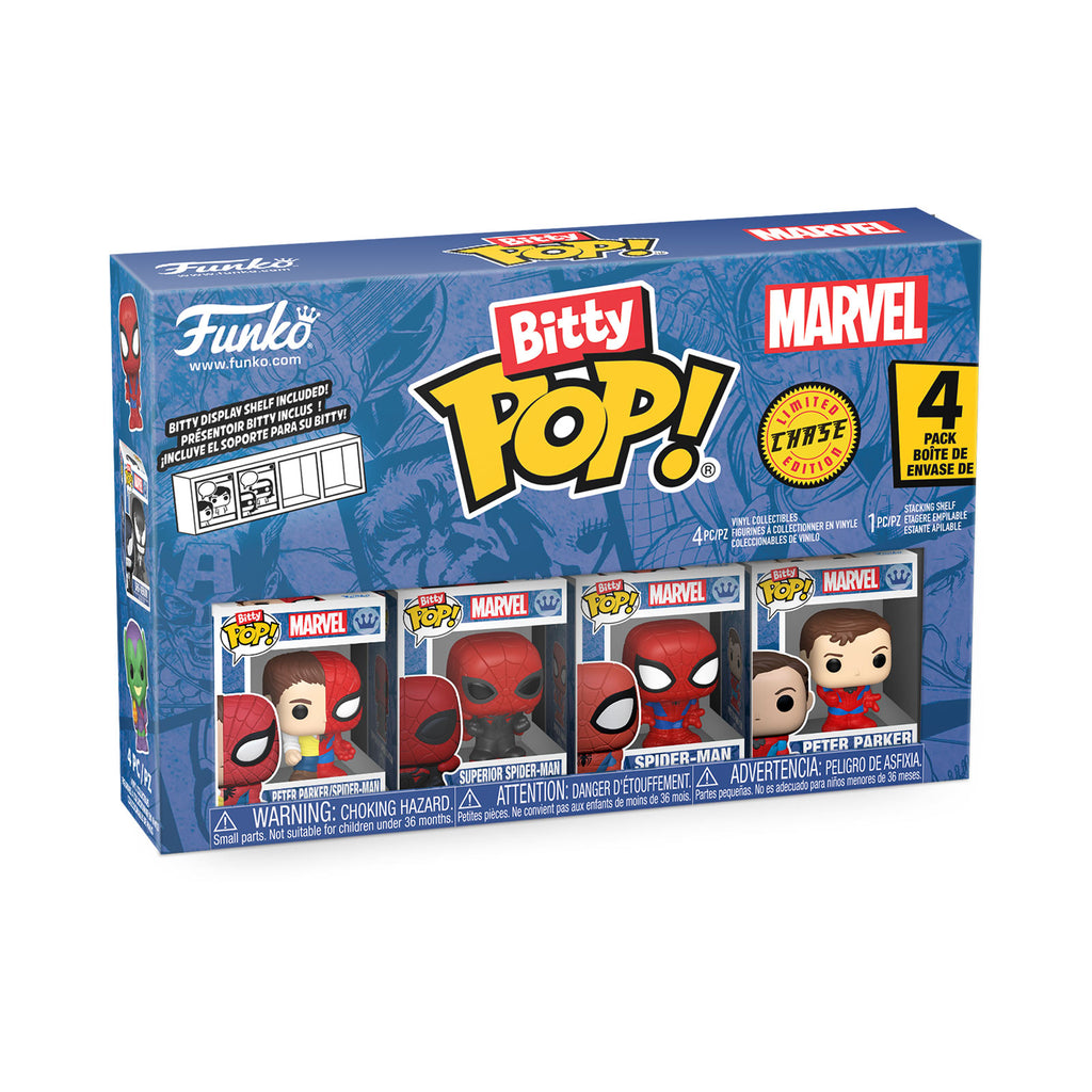 Product image Marvel - Spider-Man Funko Bitty Pop 4-Pack Figure Set Series 4