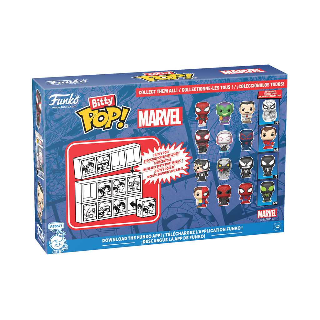 Product image Marvel - Spider-Man Funko Bitty Pop 4-Pack Figure Set Series 4
