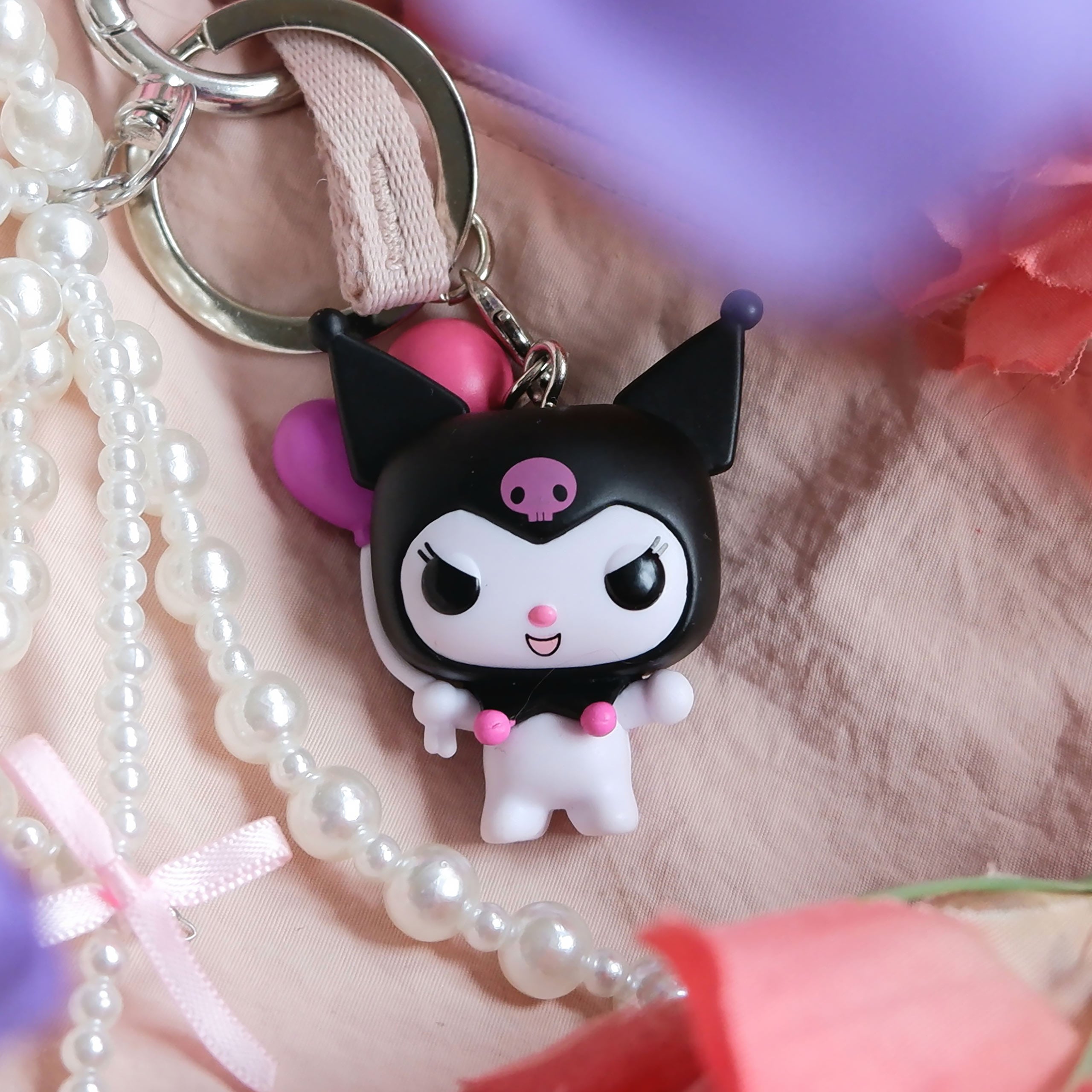 Product image Sanrio - Kuromi with Balloons Funko Pop Keychain