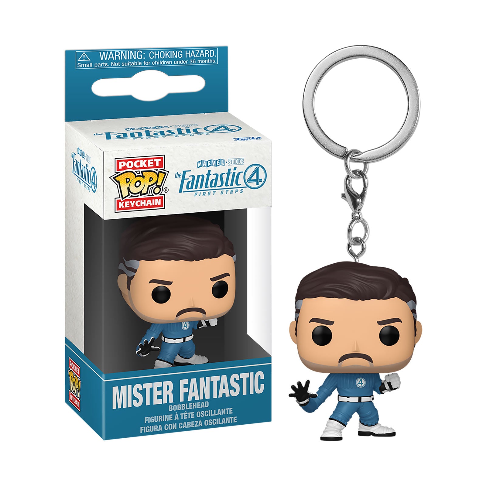 Product image Fantastic Four - Mr. Fantastic Funko Pop Keychain