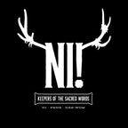 Product image Ni! T-Shirt for Monty Python Fans Black