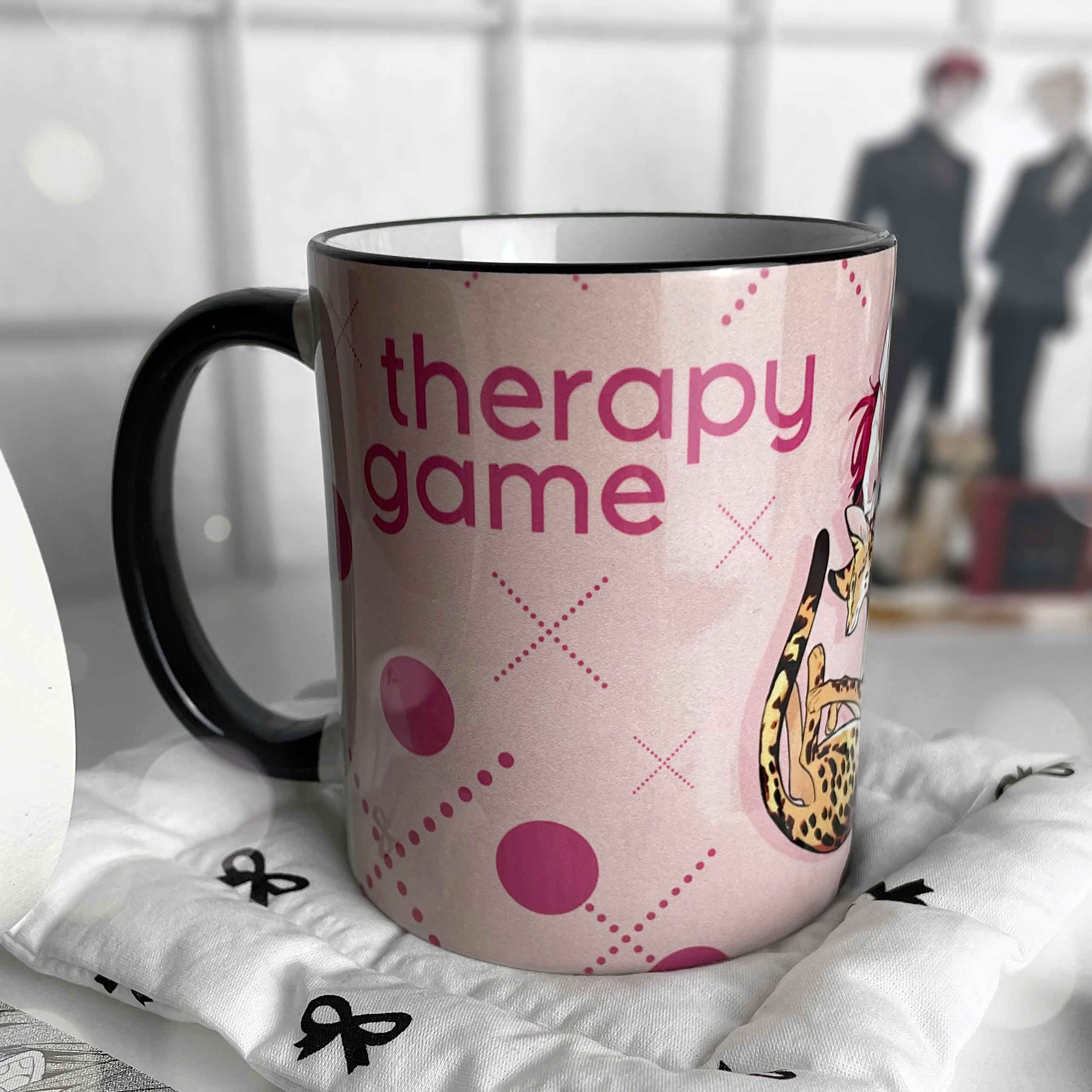 Product image Shizuma and Minato Cats Mug for Therapy Game Fans