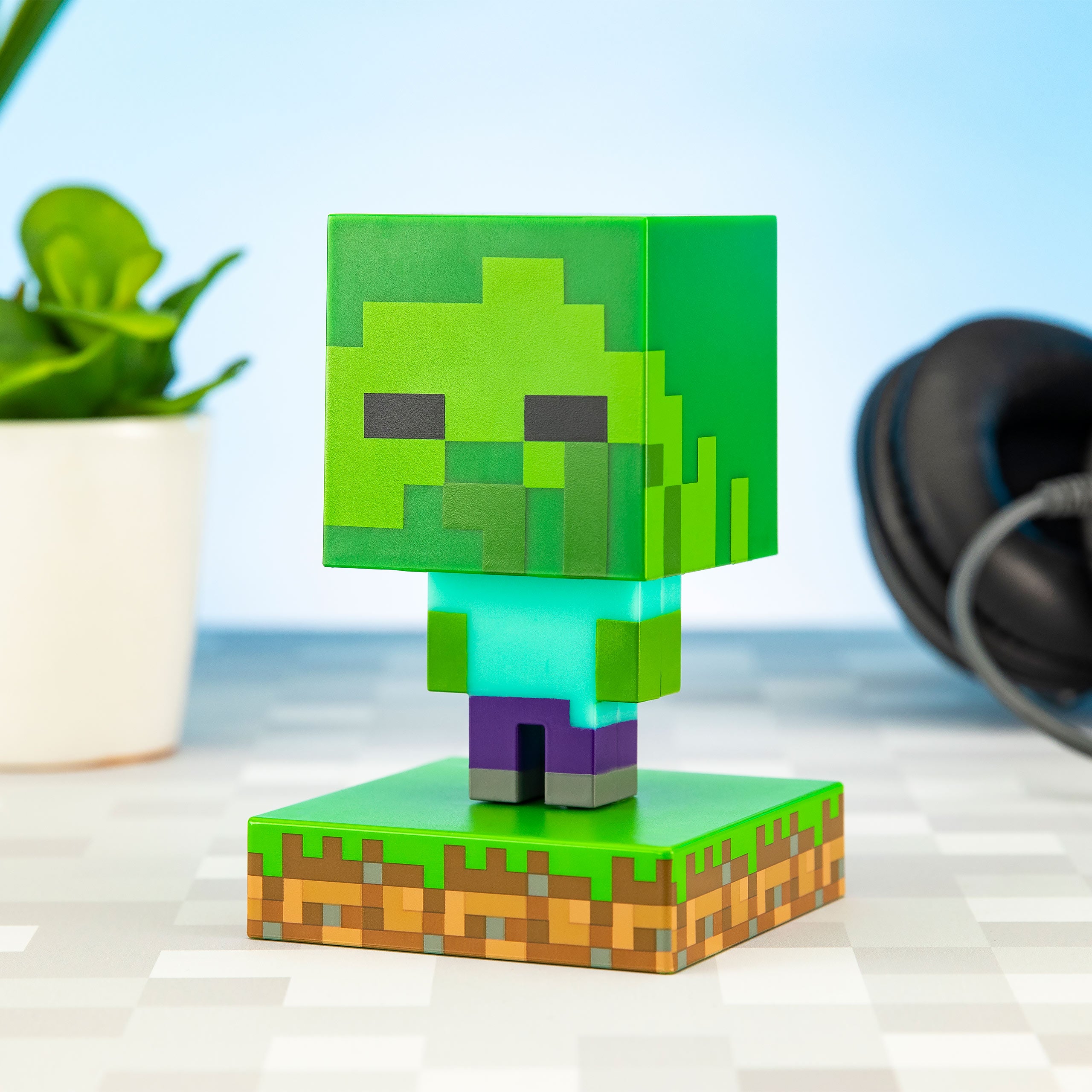 Product image Minecraft - Zombie Icons 3D Table Lamp