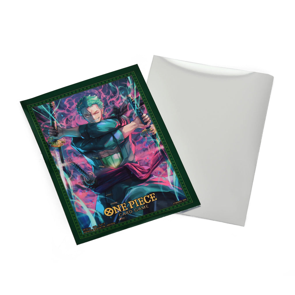 Product image One Piece Card Game - Roronoa Zoro Official Sleeve 11 Card Sleeves
