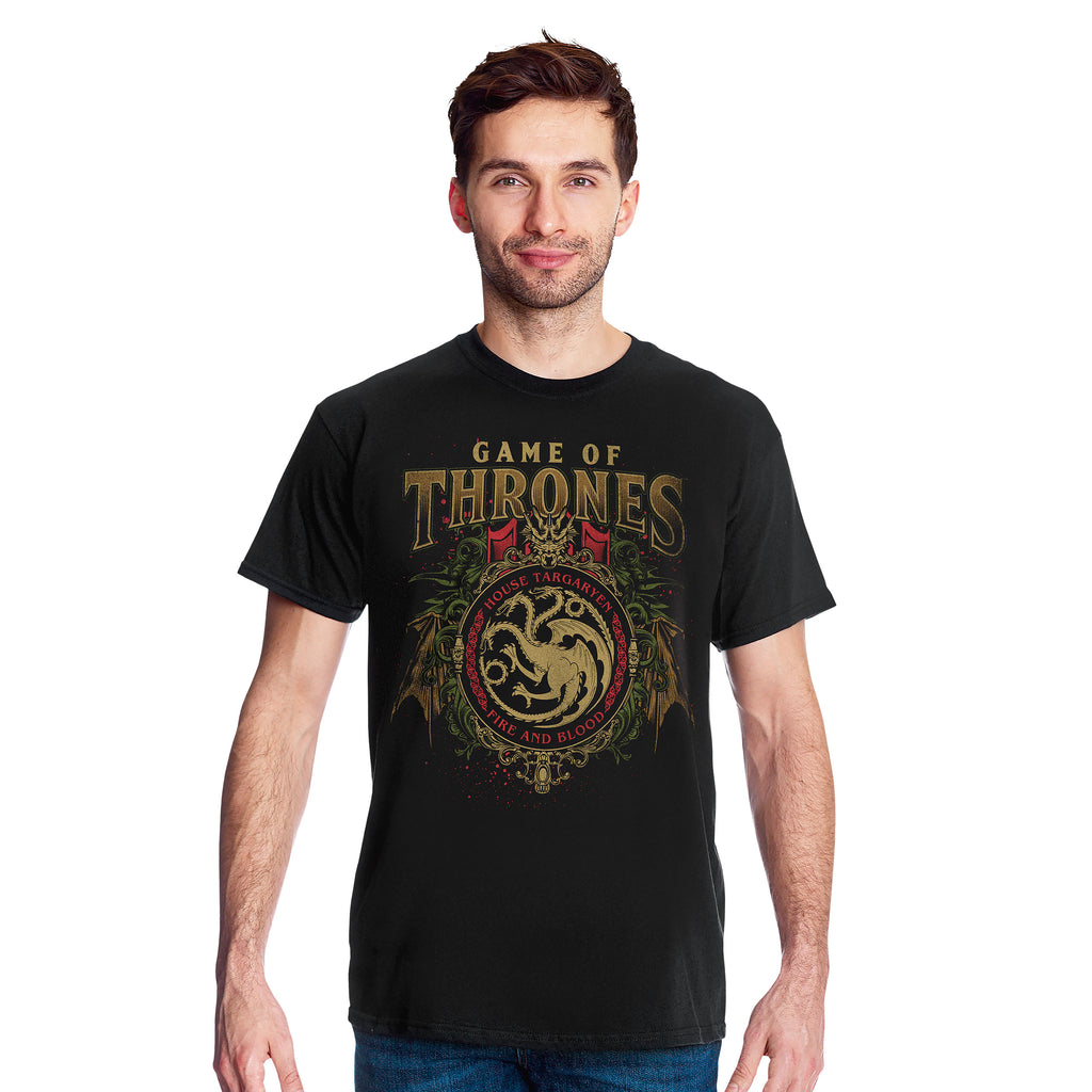 Product image Game of Thrones - Targaryen Ornaments T-Shirt Black