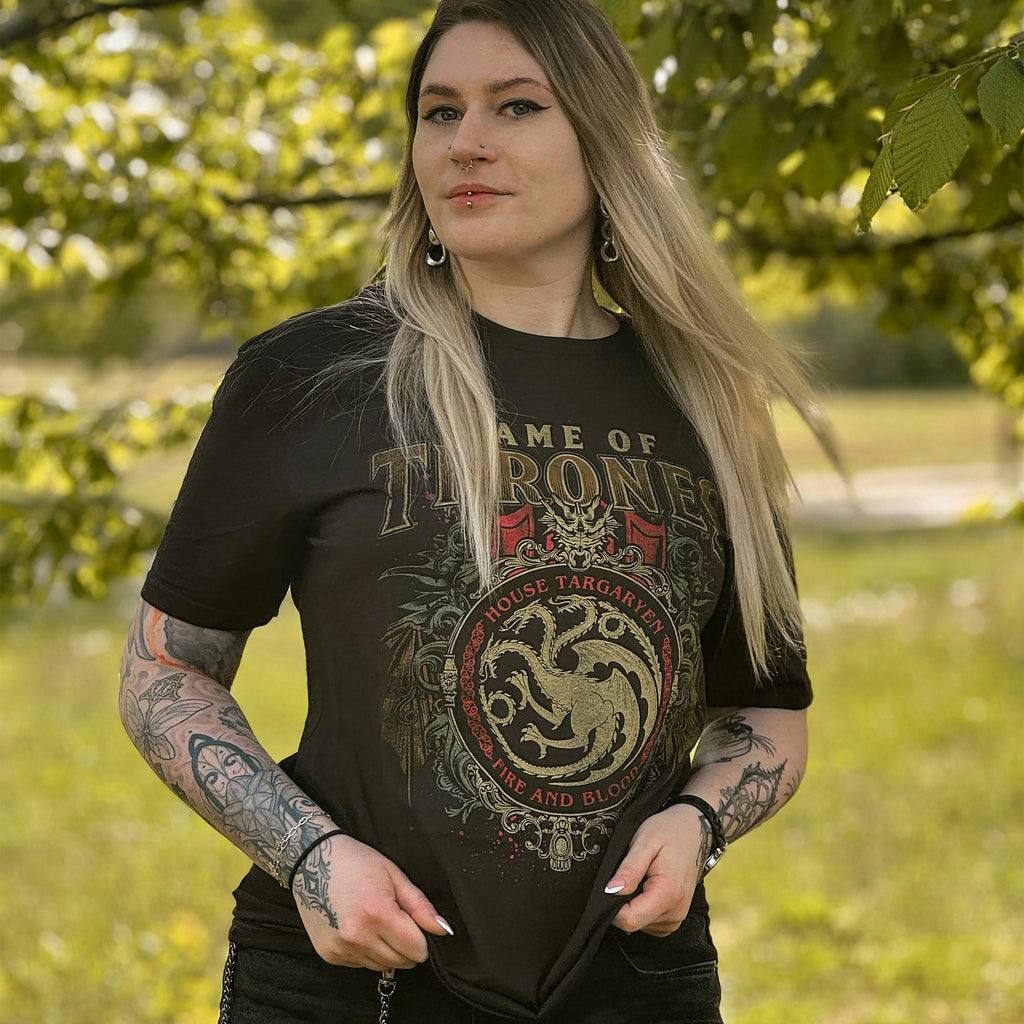 Product image Game of Thrones - Targaryen Ornaments T-Shirt Black