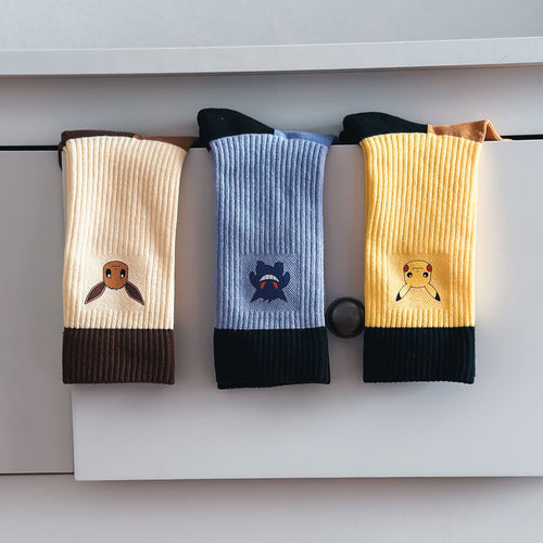 Product image Pokemon - Pikachu, Eevee and Gengar Socks 3-Pack
