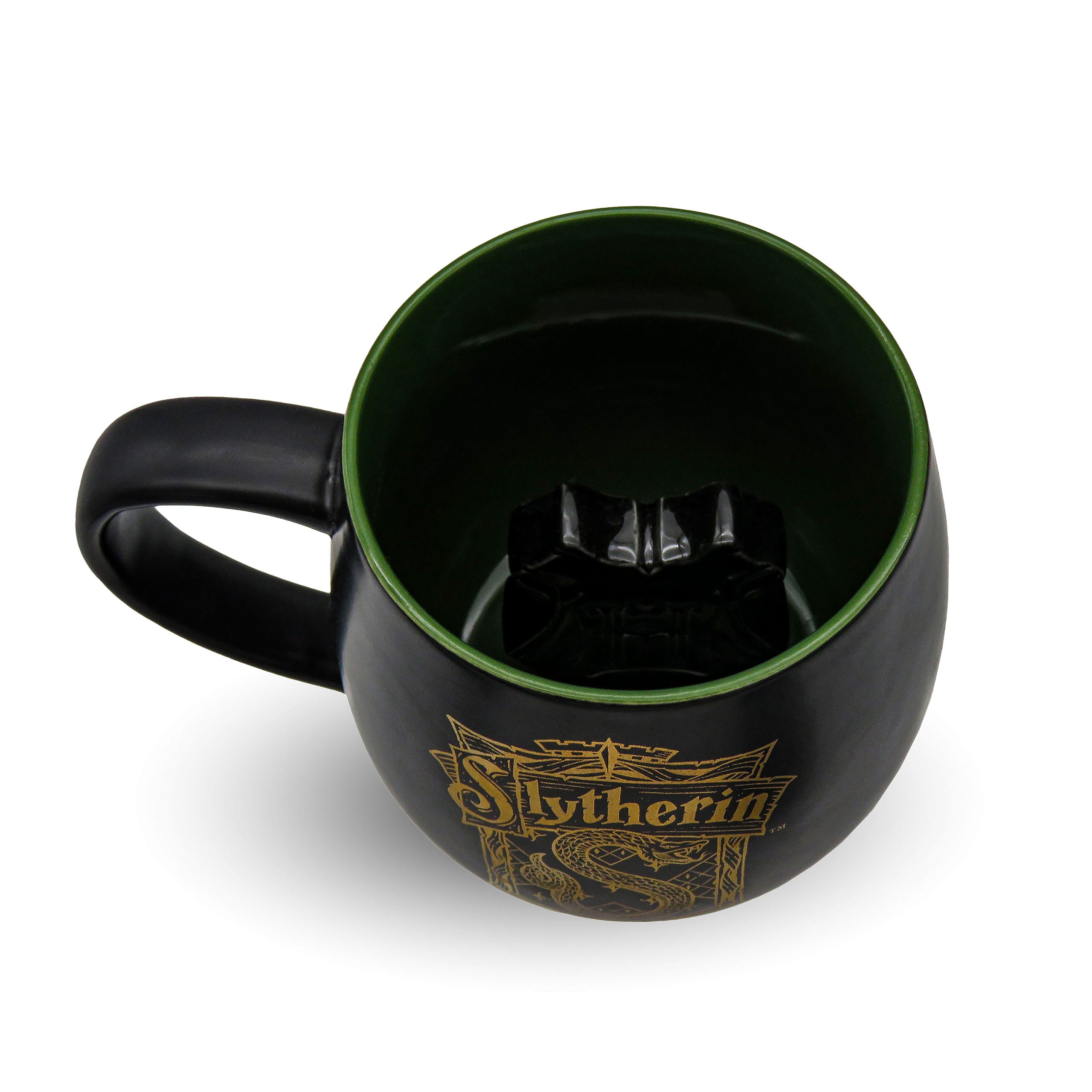 Product image Slytherin Mug with 3D Hogwarts Crest Inside - Harry Potter